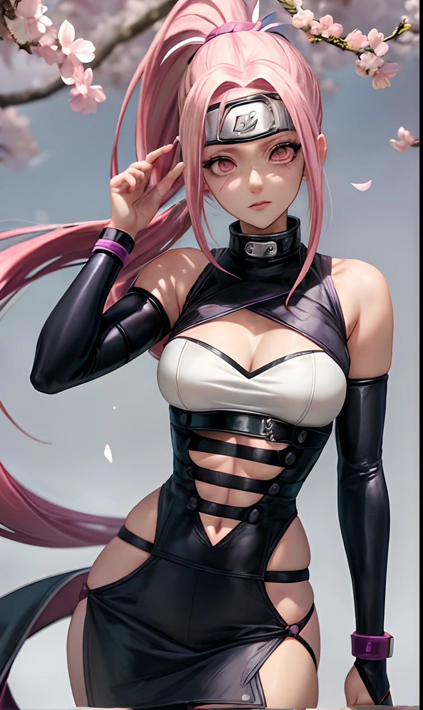 uma mulher de top roxo e saia ao lado de uma parede branca, Ino, Naruto, ino, personagem de anime feminino, inspirado no INO, Ino gata, sexy, roupas sexual,  Naruto, de naruto, Melhor Design de Personagens de Anime, personagem de anime, como um personagem de anime, sakura haruno, hinata hyuga, Kunoichi, personagem estilo anime, sil from species