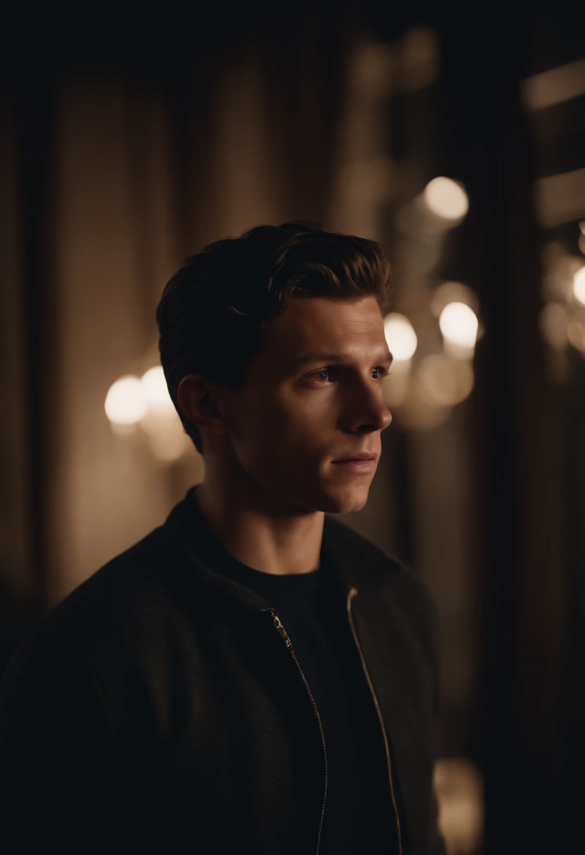 Tom Holland modelling see through