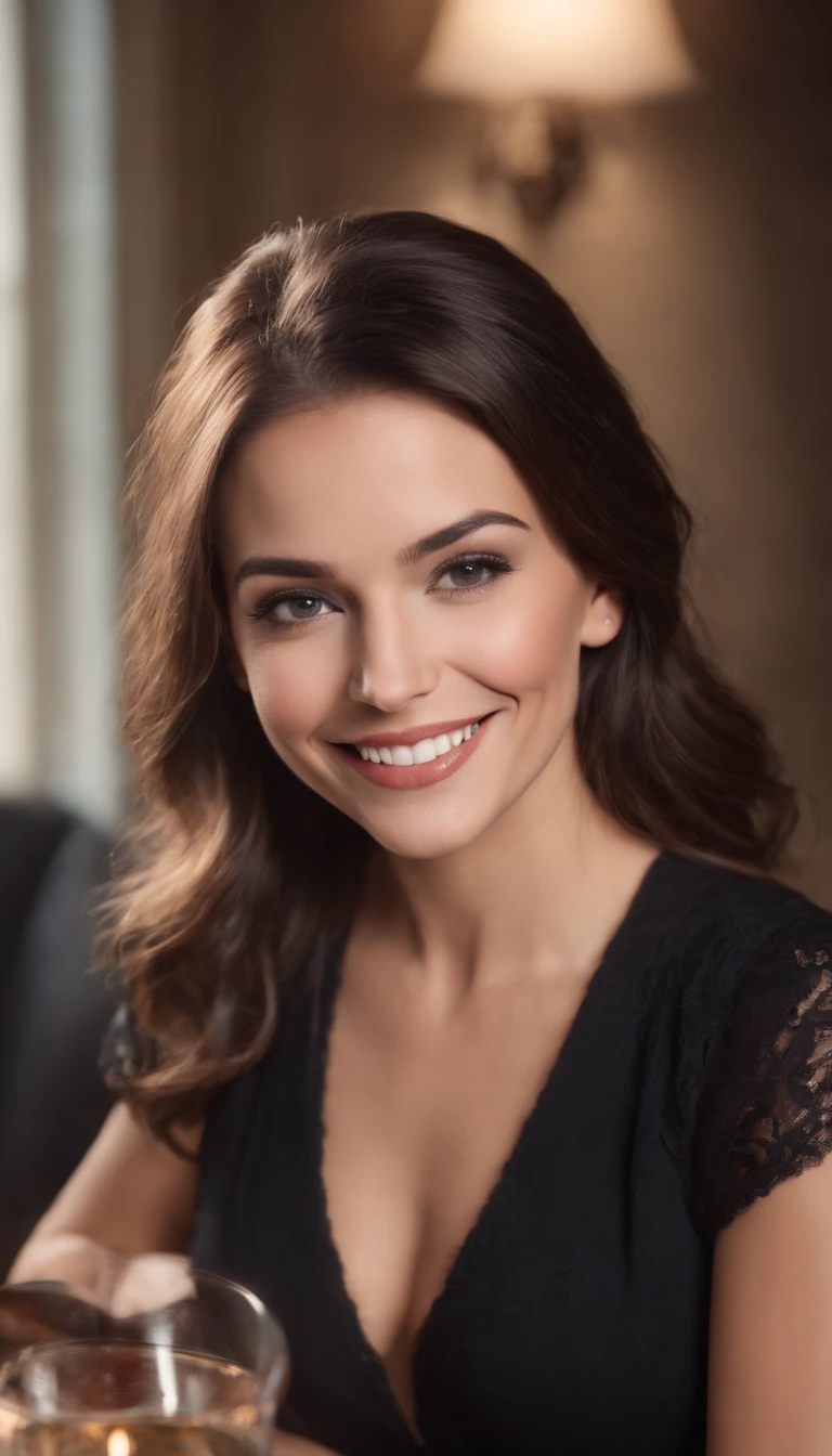1 brune 2 presntatrice tv 3 table 4 sexy 5 sourire