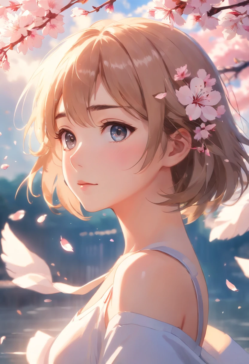 (best quality,4k,8k,highres,masterpiece:1.2),ultra-detailed,(realistic,photorealistic,photo-realistic:1.37),portrait,cloud girl,hovering in the sky,close-up,unclothed,exposed,beautiful detailed eyes,beautiful detailed lips,floating gracefully,airy atmosphere,ethereal surroundings,delicate features,long eyelashes,subtle facial expression,soft lighting,gentle breeze,blurred background,elegant posture,vivid colors,serene ambiance,sunlit clouds,translucent skin,feathery hair,sublime beauty,natural skin tones,harmonious composition,unadorned simplicity,stunning contrast,sun rays streaming through clouds,light and shadow play,cherry blossom petals drifting,sheer elegance,nymph-like appearance,dreamy atmosphere.