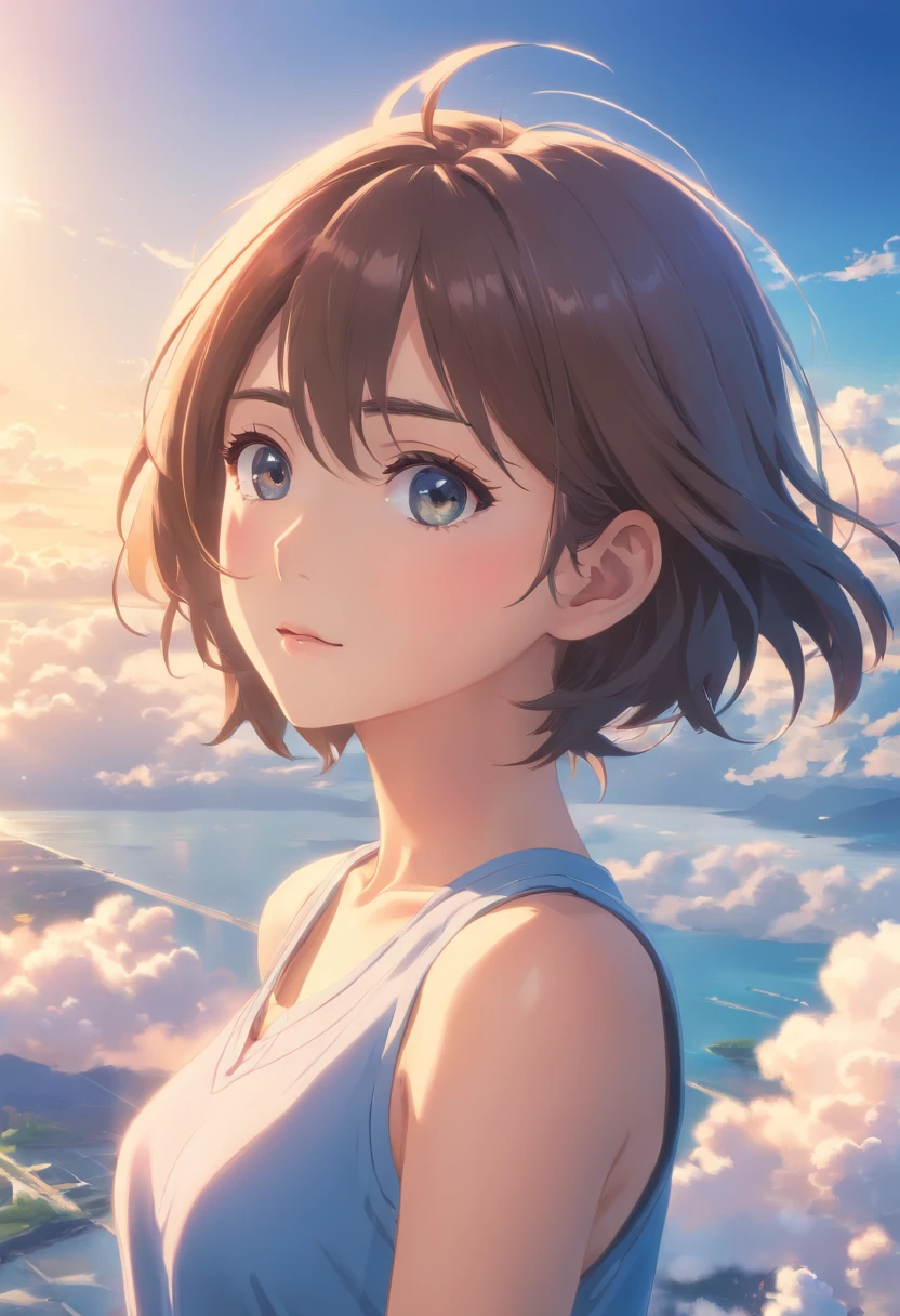 (Best quality,4K,8K,A high resolution,Masterpiece:1.2),Ultra-detailed,(Realistic,Photorealistic,photo-realistic:1.37),Portrait,Cloud Girl,Hovering in the sky,Close-up,Unclothed,exposed,Beautiful detailed eyes,beautiful detailed lips,Float gracefully,Airy atmosphere,ethereal environment,Exquisite features,Long eyelashes,