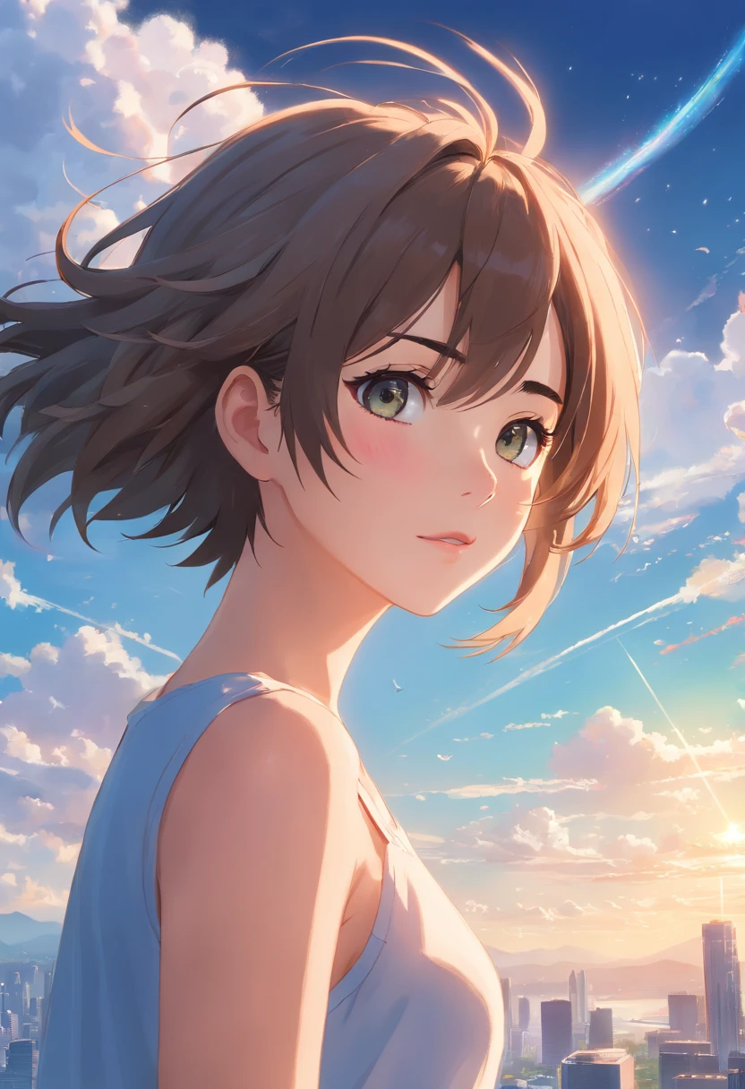 (Best quality,4K,8K,A high resolution,Masterpiece:1.2),Ultra-detailed,(Realistic,Photorealistic,photo-realistic:1.37),Portrait,Cloud Girl,Hovering in the sky,Close-up,Unclothed,exposed,Beautiful detailed eyes,beautiful detailed lips,Float gracefully,Airy atmosphere,ethereal environment,Exquisite features,Long eyelashes,