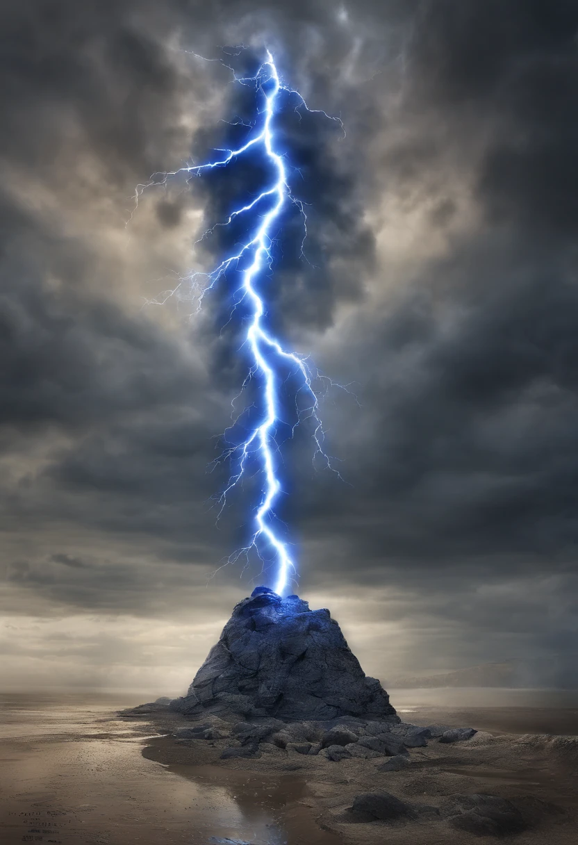 Make a picture of a blue lightning bolt with the name vasan written on the front, deixe a imagem bem realista, em forma 3D