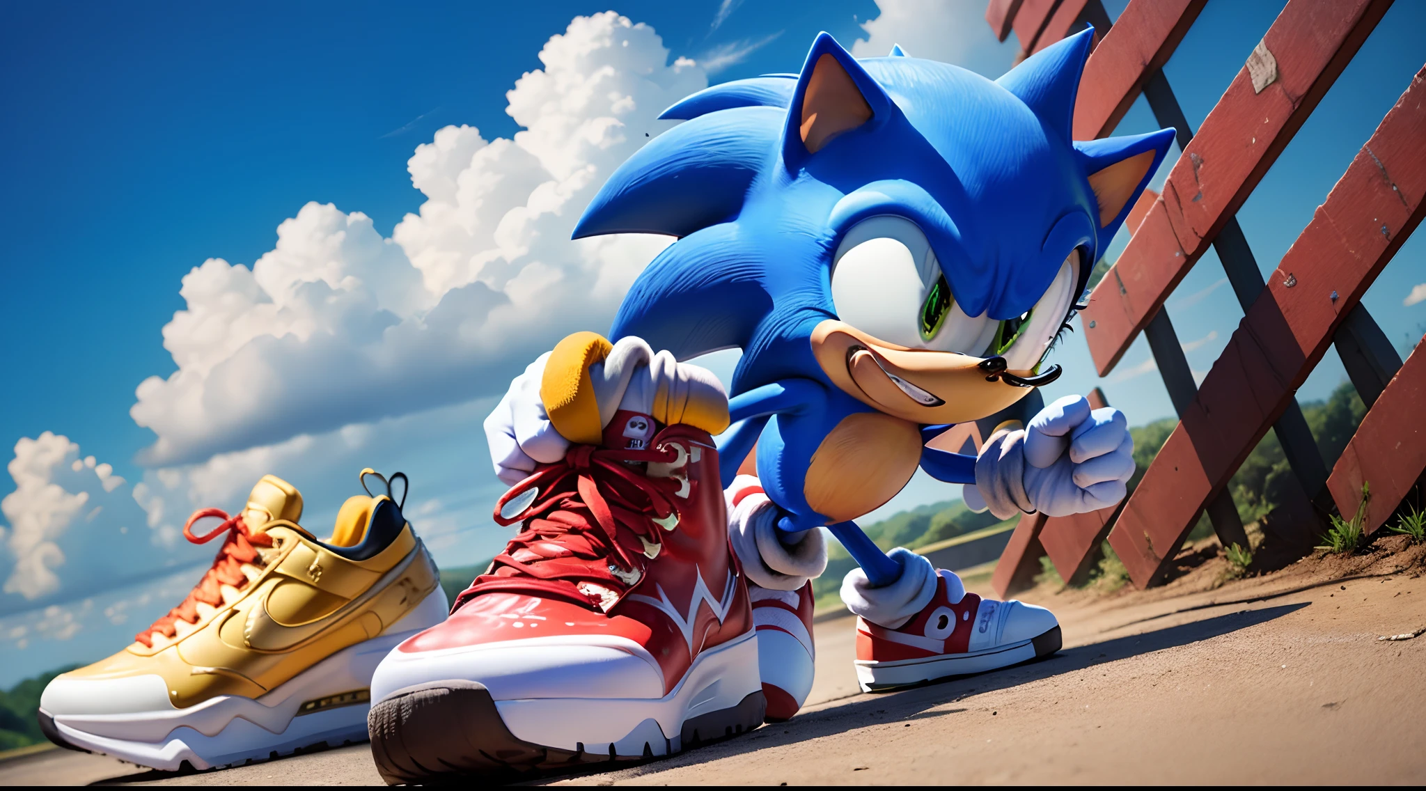 Sonic with drip
