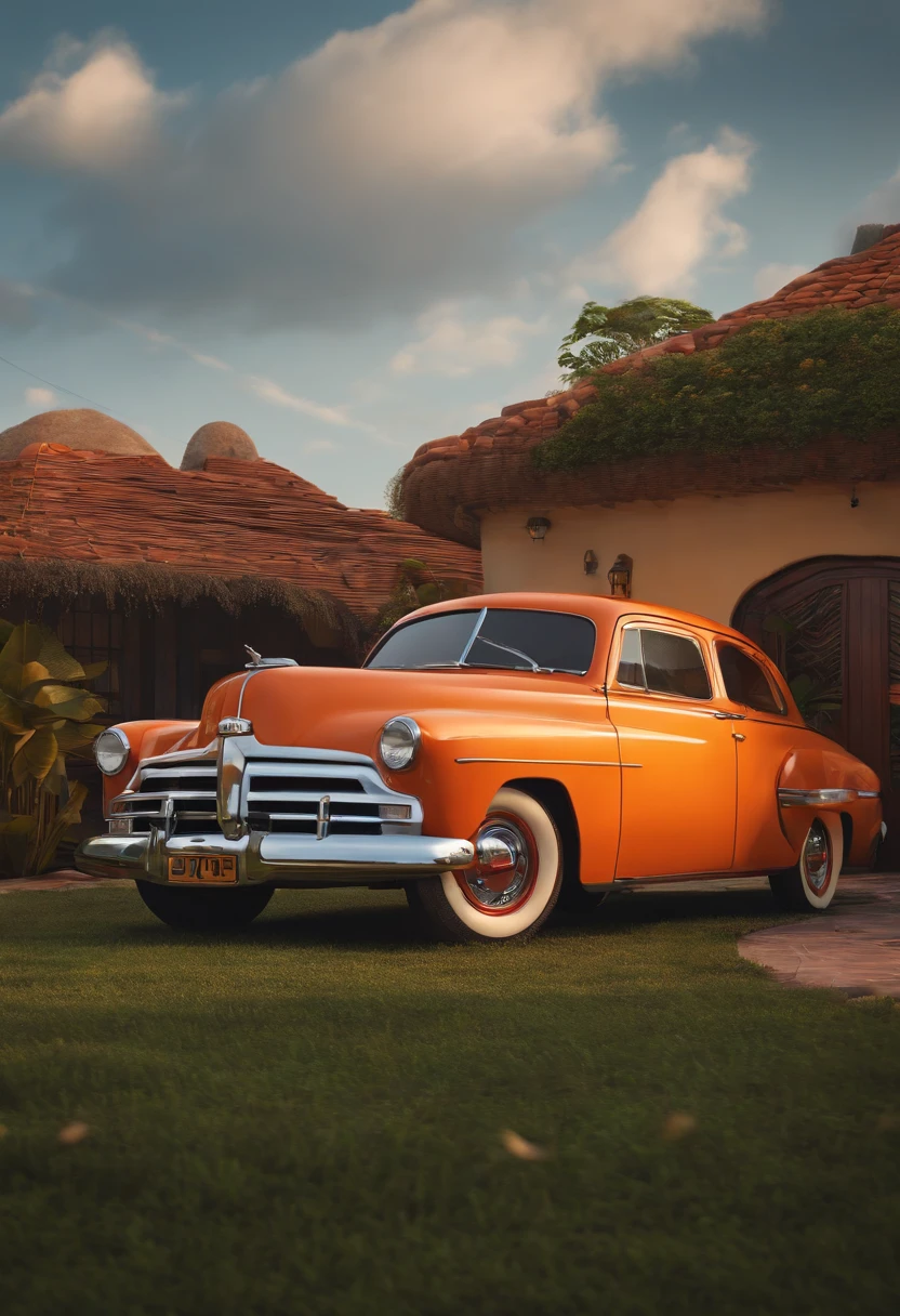 quintal de casa estilo pixar