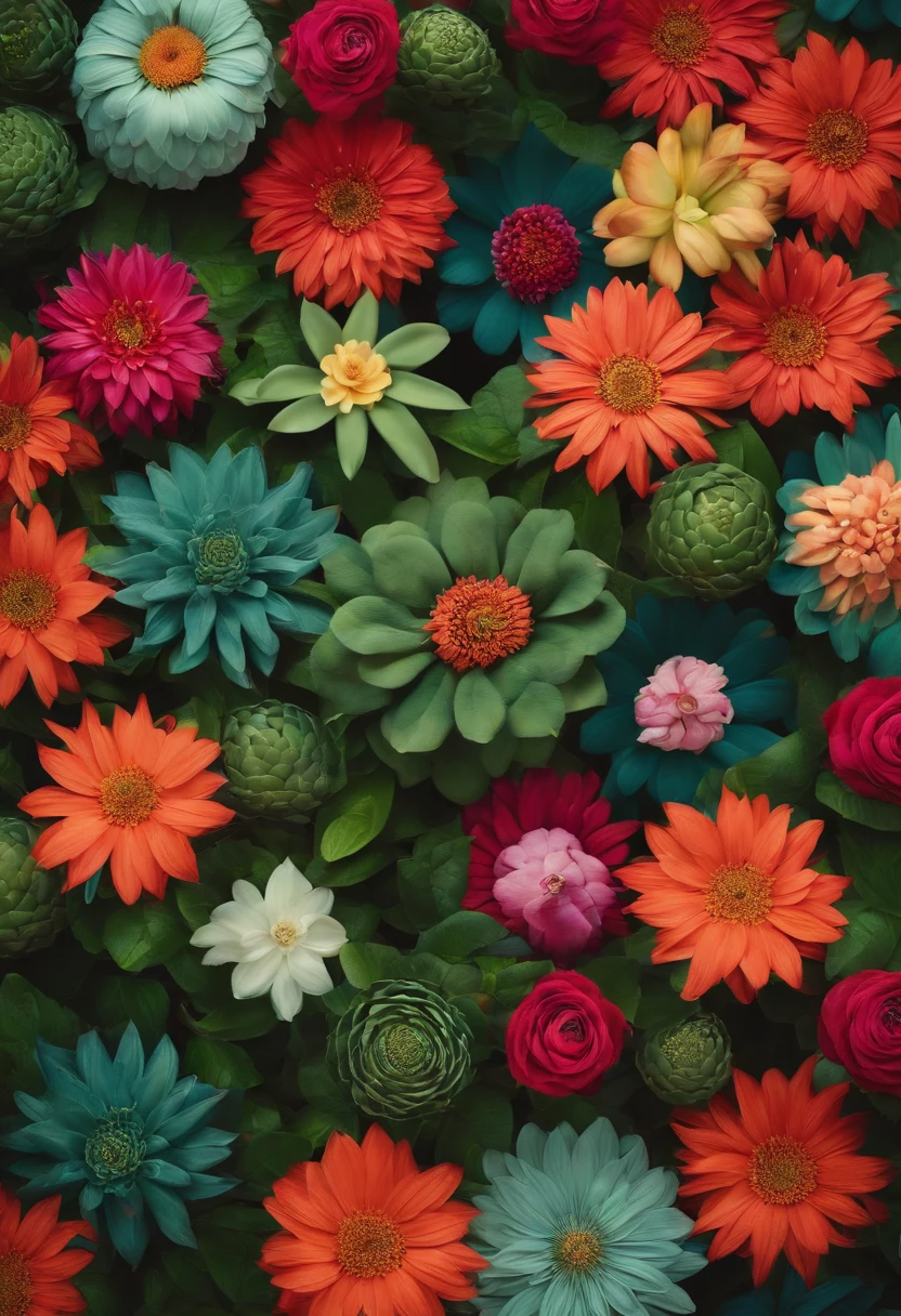 floricultura estilo pixar