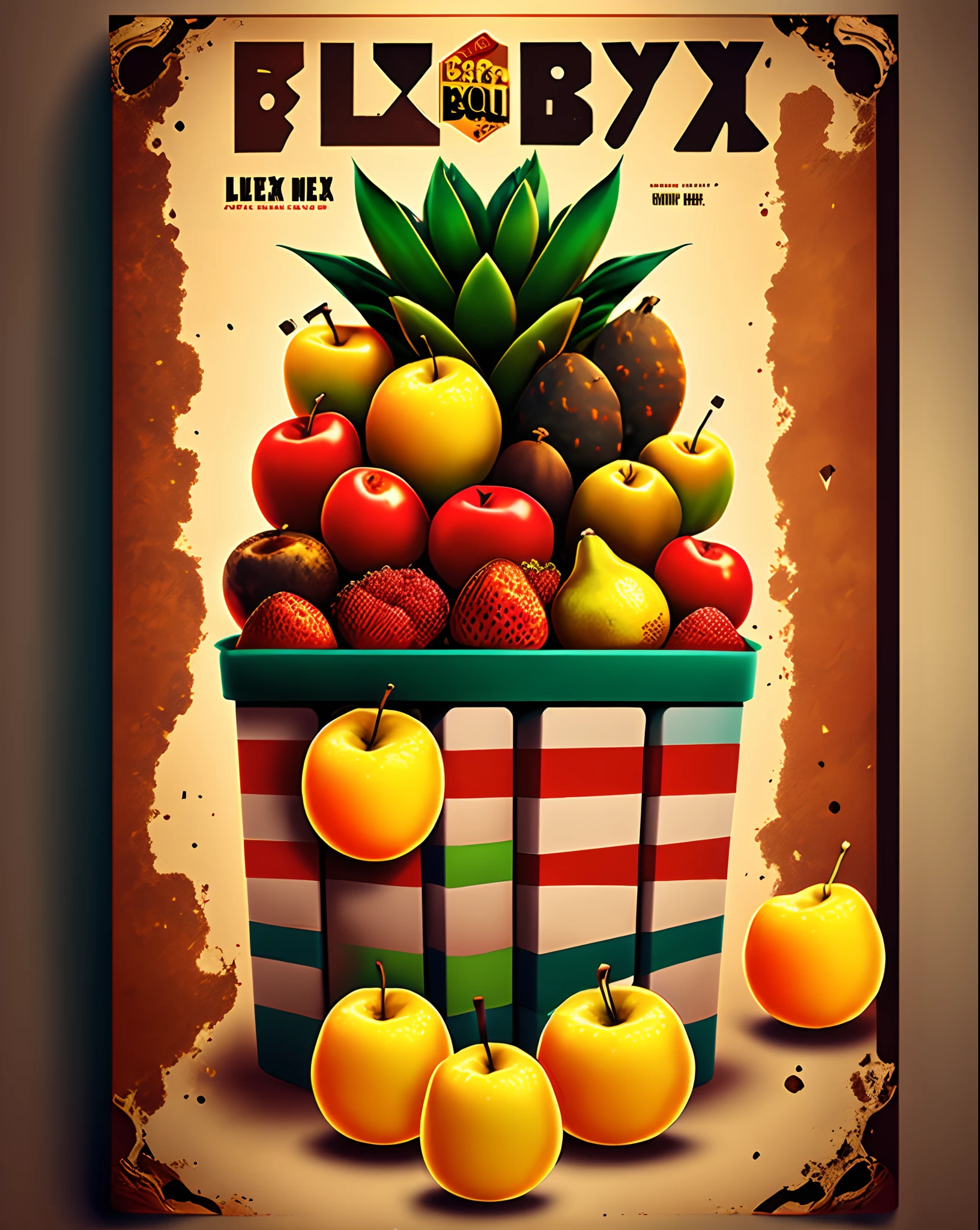 A movie poster about Blox fruits