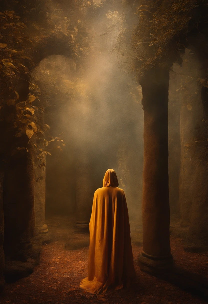 a museum in a perfect storm, striking colorful composition, disturbance into the matrix, high contrast, a hallucinating visual illusion, SILHOUETTES DANCING, old masters fine art look, Zdzislaw Beksinski collaboration with reinterpreted by Remedios Varo, chiaroscuro, homelike visionary dream brimming with viscose and dry, 8k