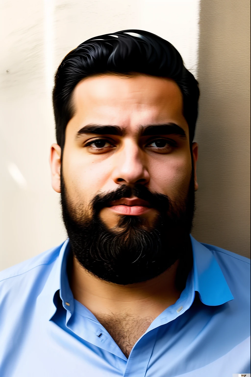 there is a man with a beard and a blue shirt on, edu souza, posuka demizu |, david rios ferreira, Mahmud Barzanji, George Doutsiopoulos, Slavoj Zizek, inspirado em Francis Souza, Pablo Amaringo, Pepe Moreno, Farid Ghanbari, Jamel Shabbaz, ignacio fernandez rios
