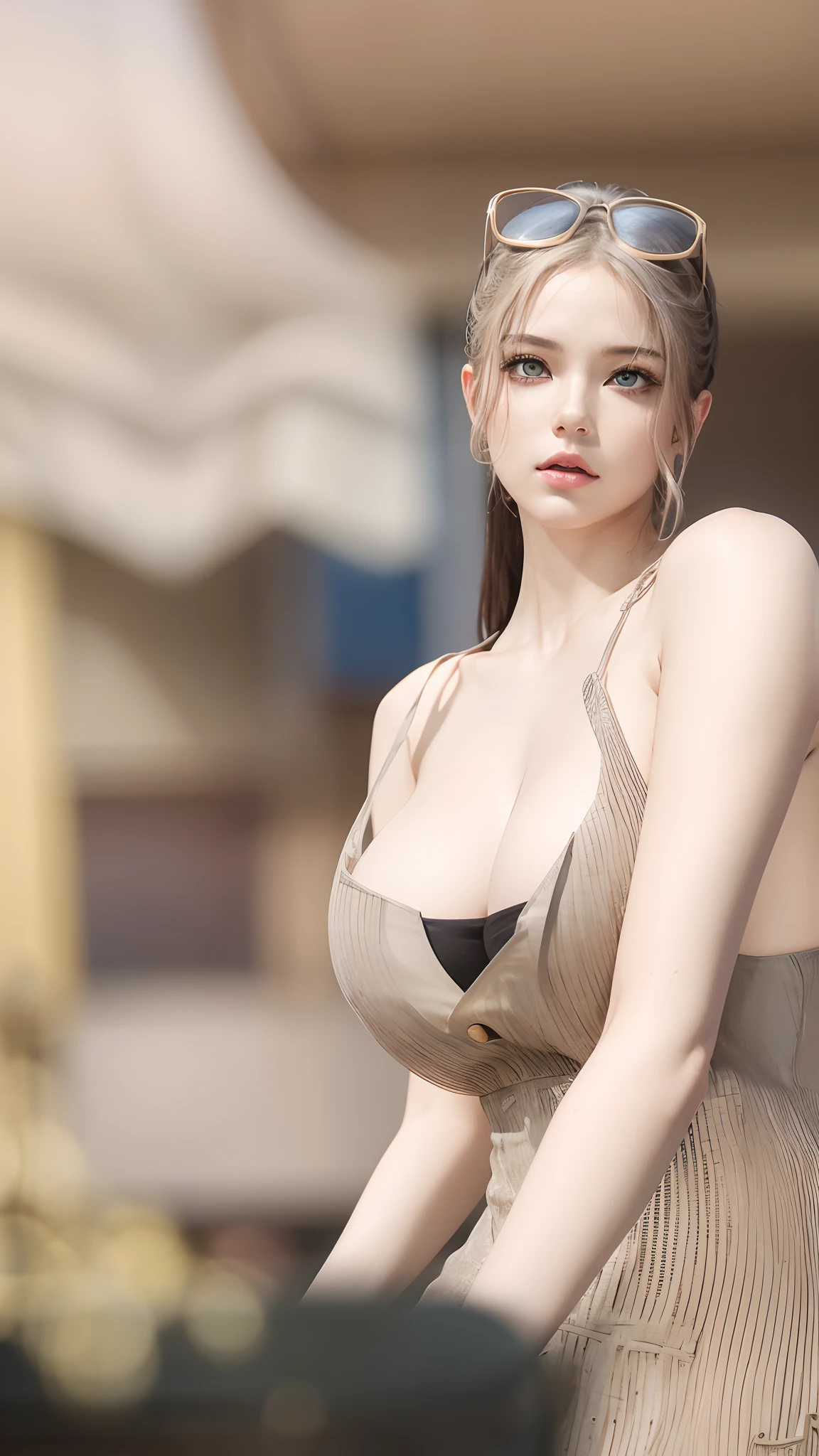 SeaArt Bot Upscaling Default 17:48:23 anime, avatar, masterpiece, best quality, high quality, high definition, high quality texture, high quality shadow, high detail, beautiful detailed, fine detailed, extremely detailed , detailed texture, colorful , delicate, cinematic light, side light, Lens Flare, Ray Tracing, detailed beautiful delicate eyes, dont change object, dont change face, big boobs, big breast