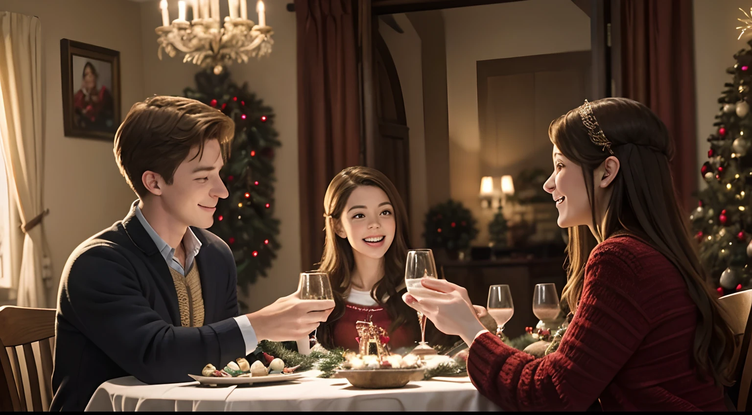 Clara, without hesitation, welcomed them to her CHRISTMAS party, ensuring that Toby and his family felt included and cherished.