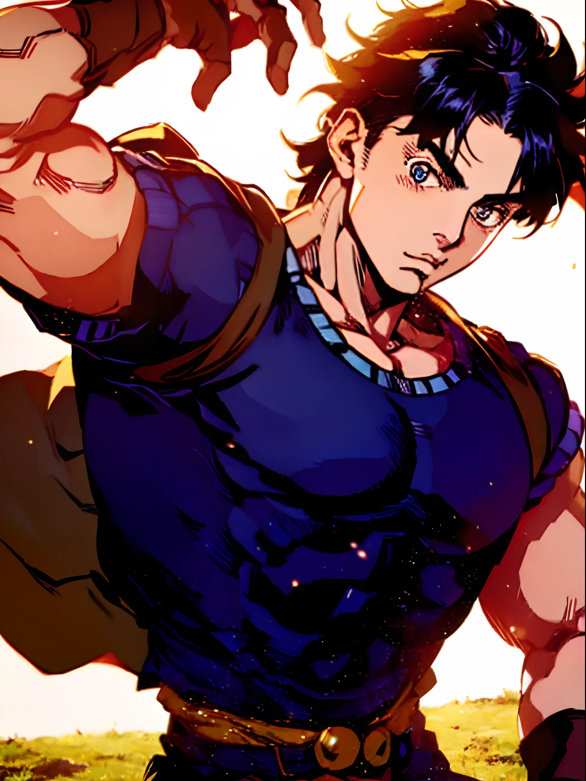 Jonathan Joestar, serre la main de Son Goku