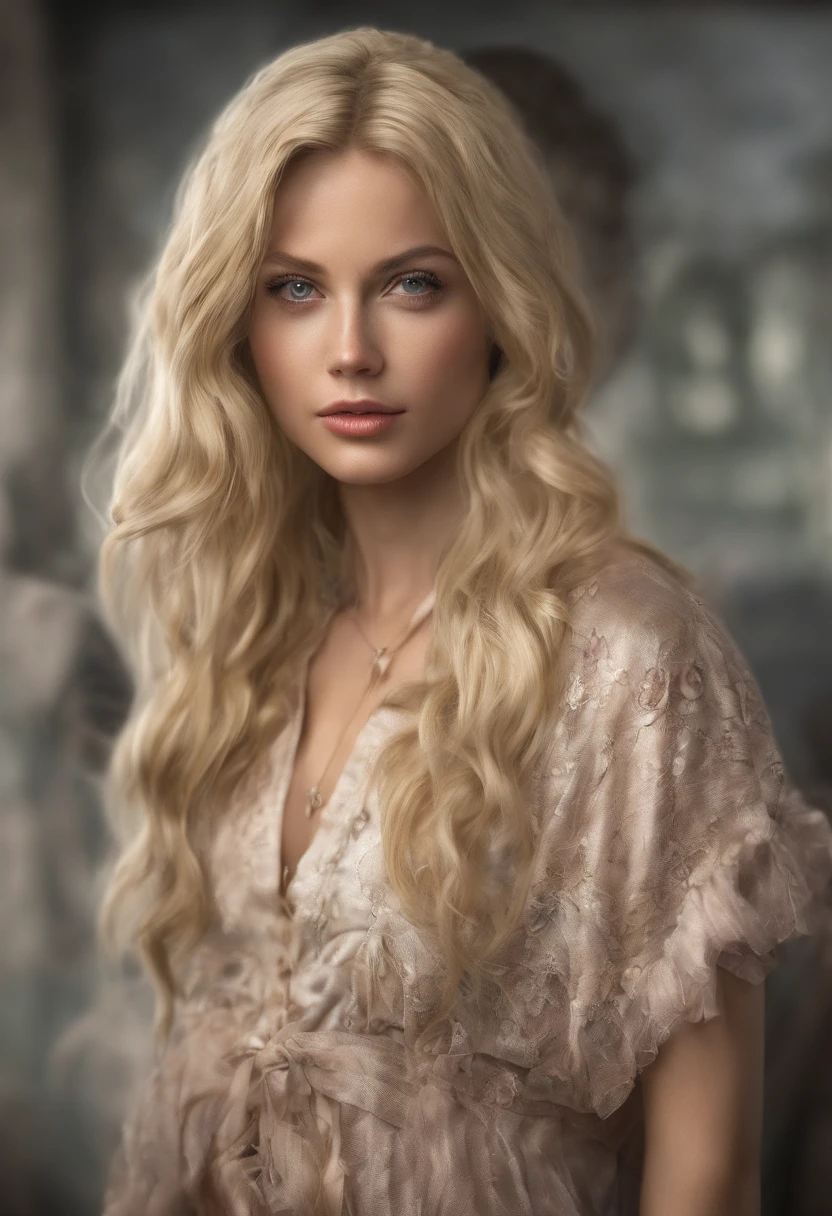 Blond woman