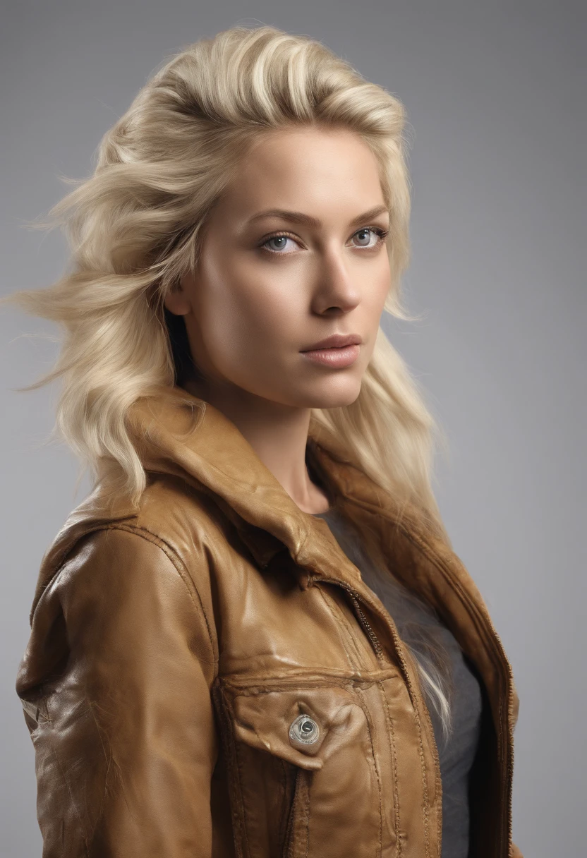 Blond woman
