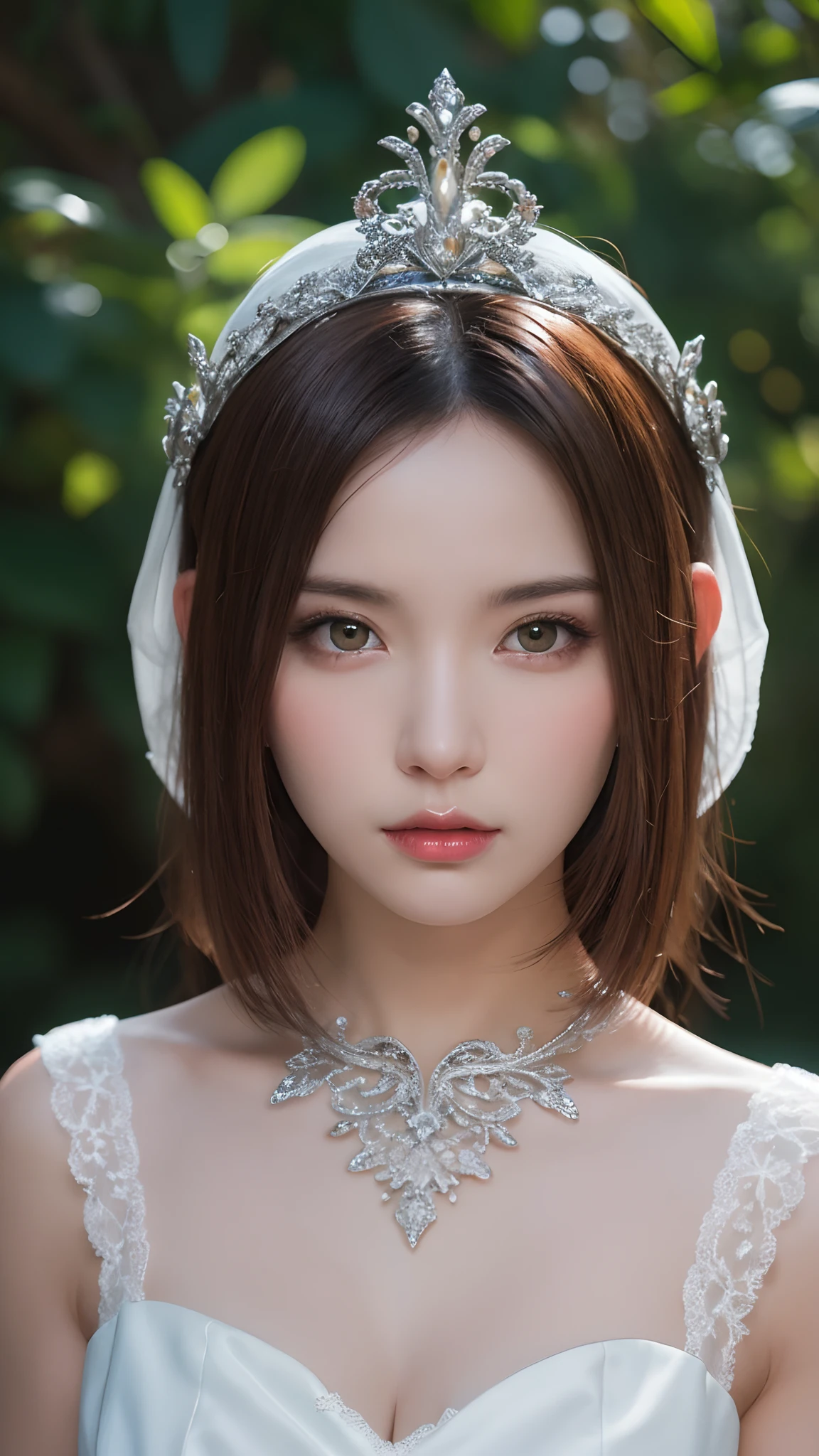 (masterpiece:1.2), original, masterpiece, best quality, official art, (extremely detailed 8k wallpaper), (extremely fine and beautiful:1.2), (beautiful and clear background) beautiful portrait of an Inca goddess, glamorous and sexy, red hair, beautiful face, green eyes, sexy pose, ((silver filigree)), Ivory accessories, intricate, highly detailed, in Inca city of gold, 8k digital painting, concept art, sharp focus, cinematic lighting, illustration, best quality, beautiful face
