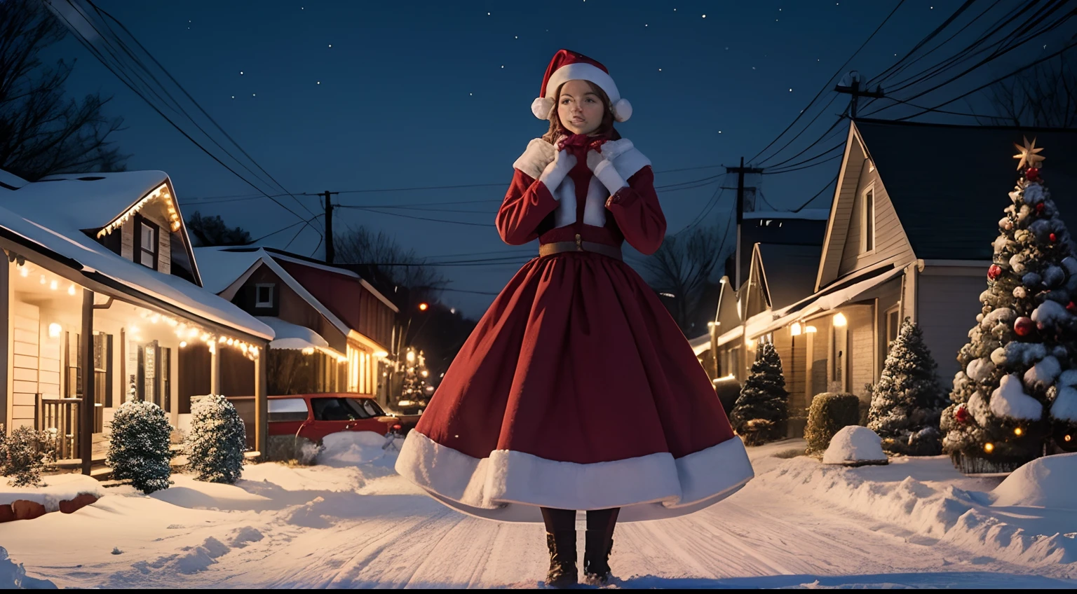 As the years passed, Clara continued to be the heart of Christmas in Pineville.