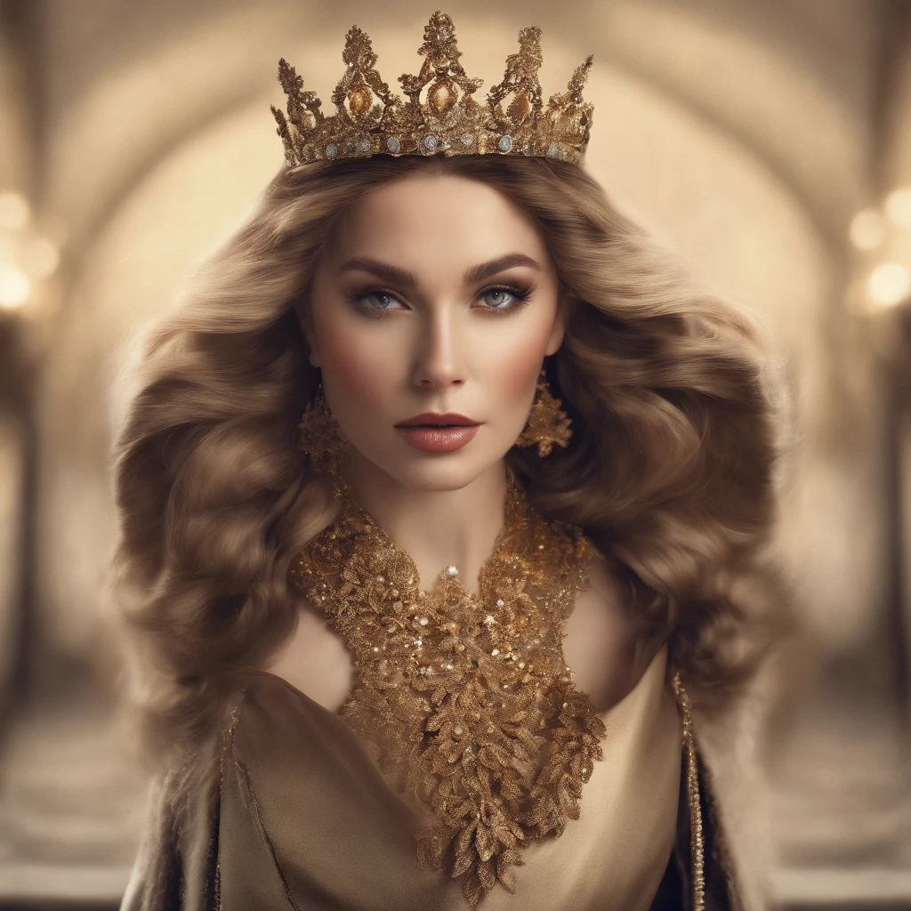 tmasterpiece，high resolusion，Dynamic bust of the beautiful royal lady，Peinado largo blanco，Transparent amber eyes，The hair is covered with a beautiful and delicate floral craftsmanship., Filigree crystal jewelry，Detalles ultra detallados，Escalado。