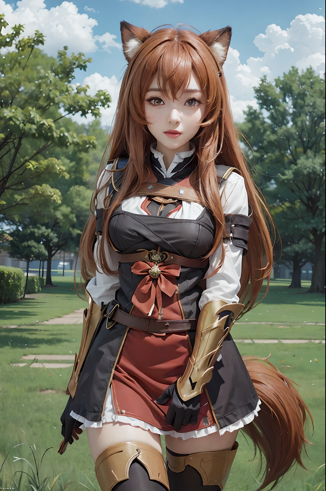 raphtalia, realistic, ultra detail,