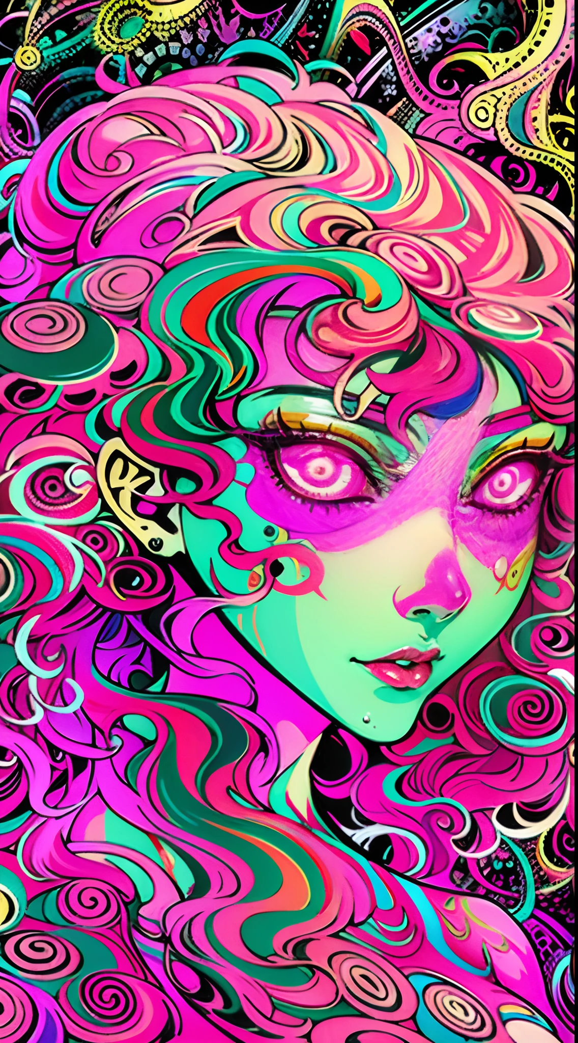 (Seductive psychedelic horror:1.5), Trippy Hentai, body horror, (having sex:1.2), real breasts, (detailed nipples:1.2), surreal Sex, LSD trip, sensual, psychedelic vaginal sex, provocative, colorful, glowing, perfect vagina, (vaginal penetration:1.2)