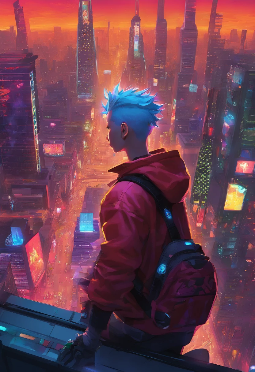 1 boy, , White color hair, Holding,  holding a mic，Talk to people, Pikachu,Pokémon Contest，boisterous，firebreathing dragon，Mewtwo，Jeni Turtle，Kabi Beast，drak