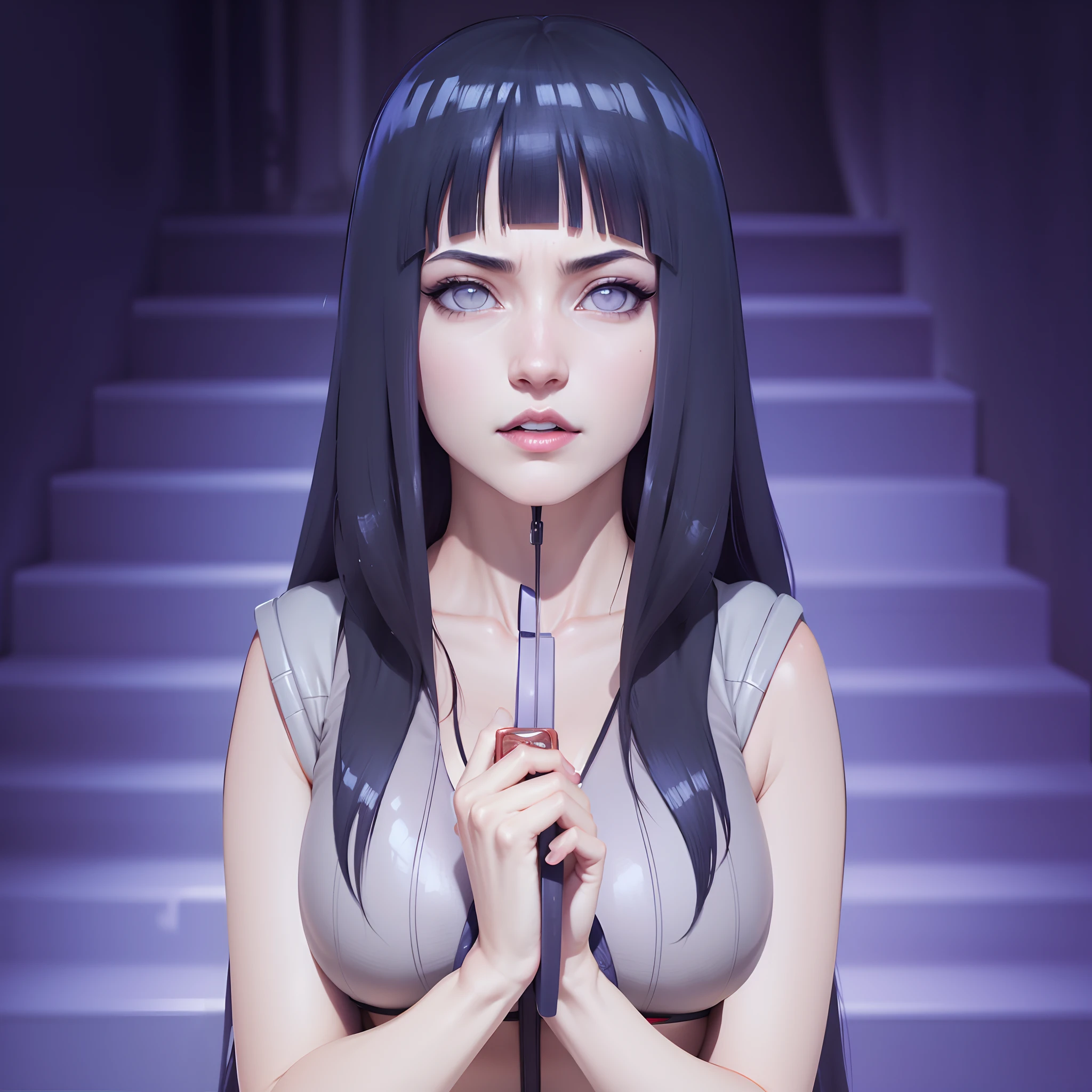 hinata hyuga, Fotografia Extremamente Realista, sexy, 8k