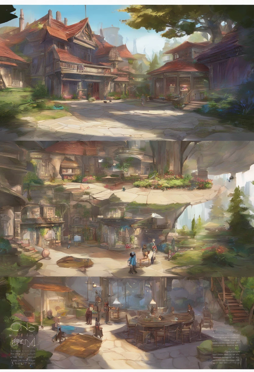The top-down view is located below the patio,family