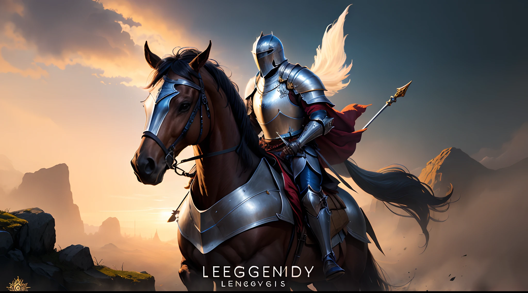 Logo Legendary knight