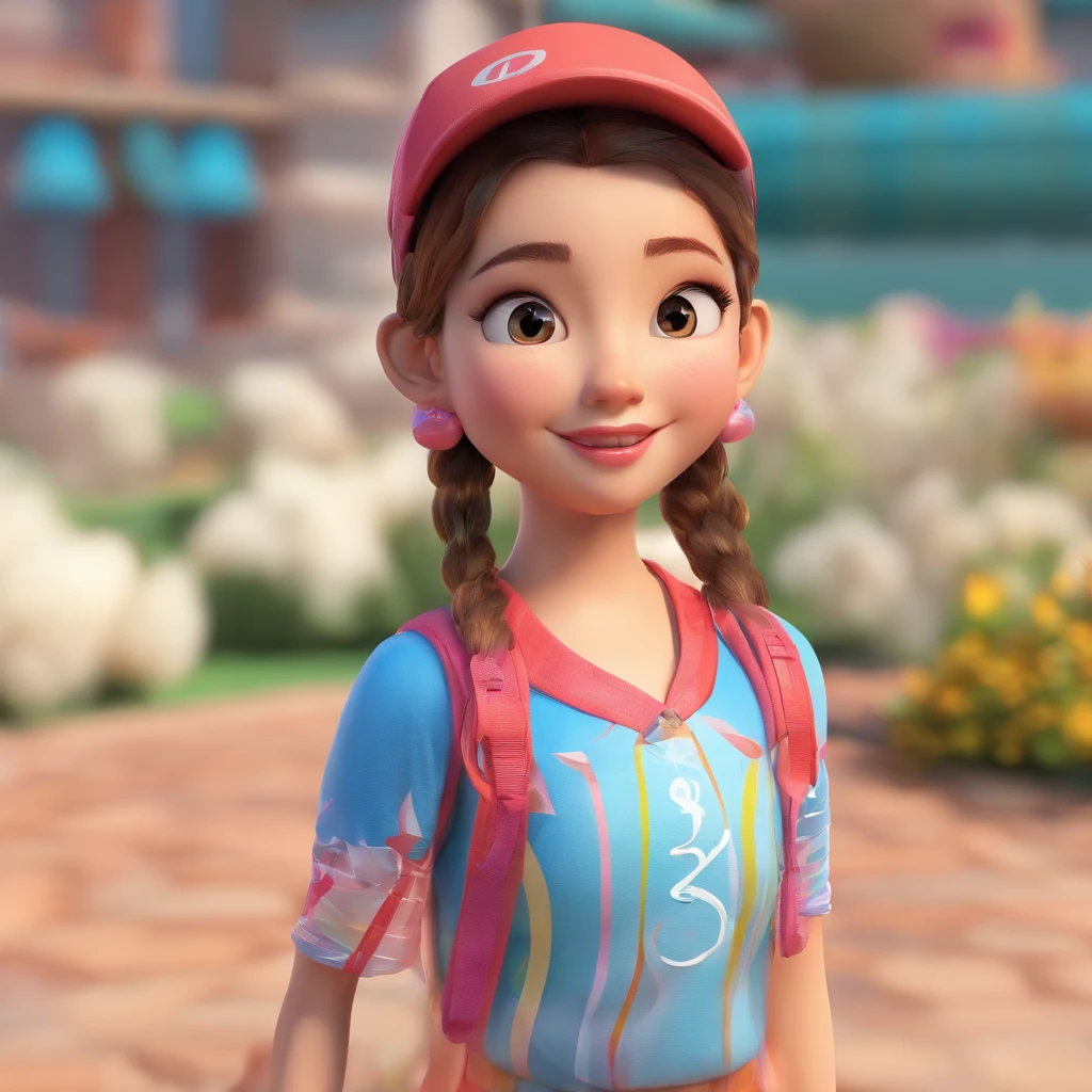 super bonito IP menina por pop mart, olhos brilhantes, querubim, Vestidinho branco, argila, Modelos, um brinquedo de caixa cega, Brilhante e delicado, fundo limpo, Bom brilho, 3D rendering of, best quality