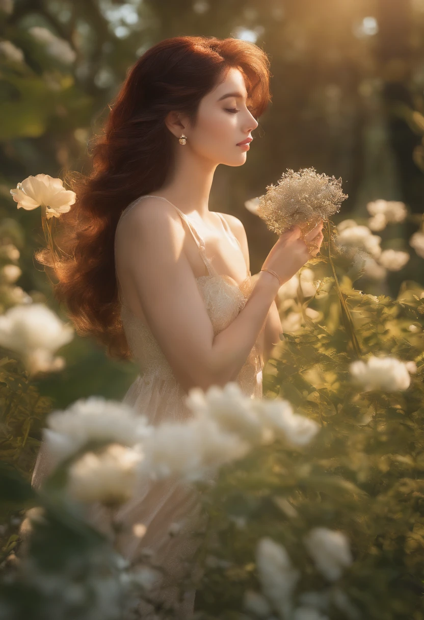 Ghibli colors,Cartoon heals,Various small animals and healing lines for man,(Sunshine 1.3)Super detailed graphics,Smooth skin,Cinematic lighting effects,Extreme light and shadow,Extreme light chasing,warmly lit,Harmony you are serene
