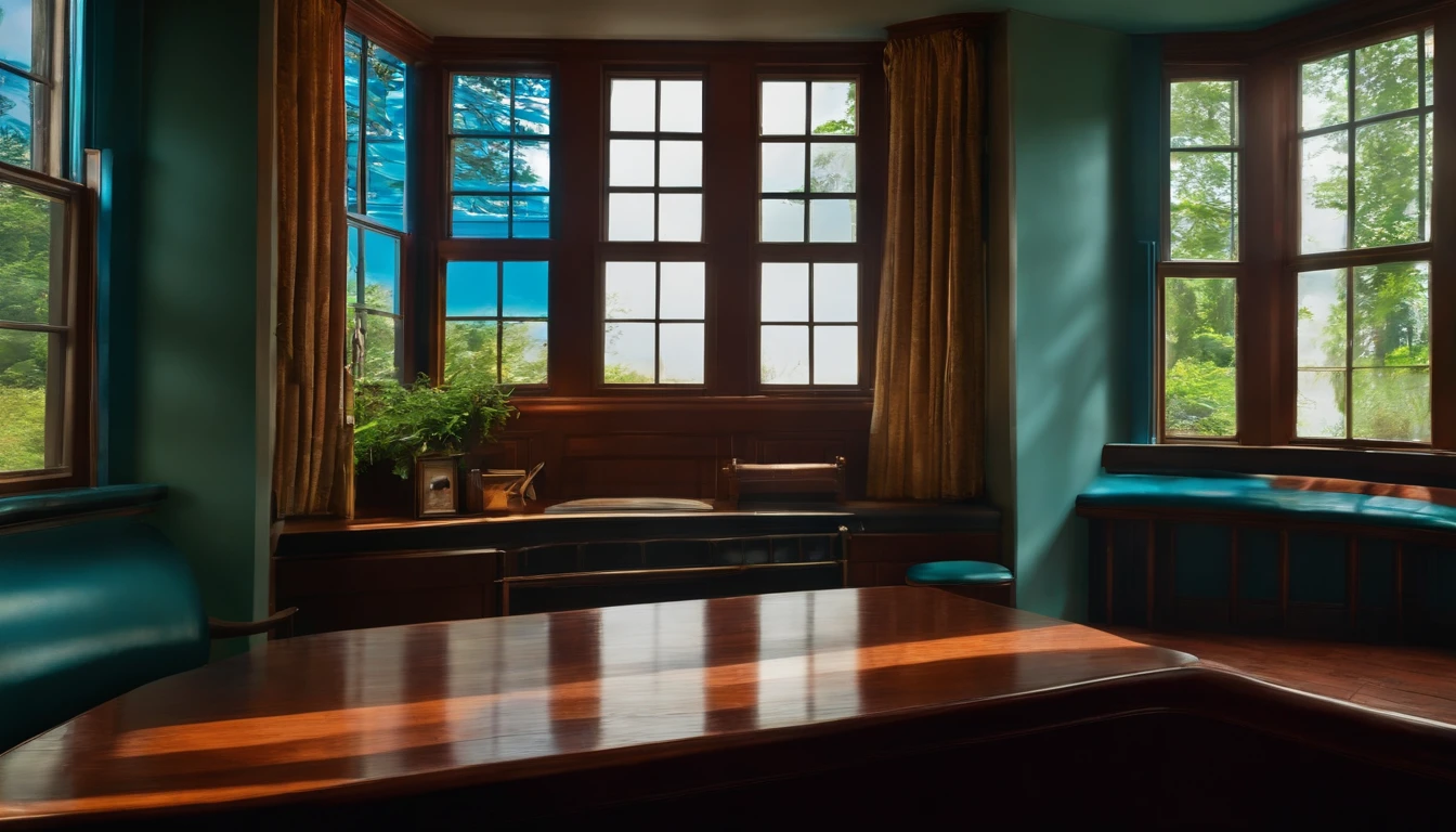 Blues Jazz vibe, with window in the back