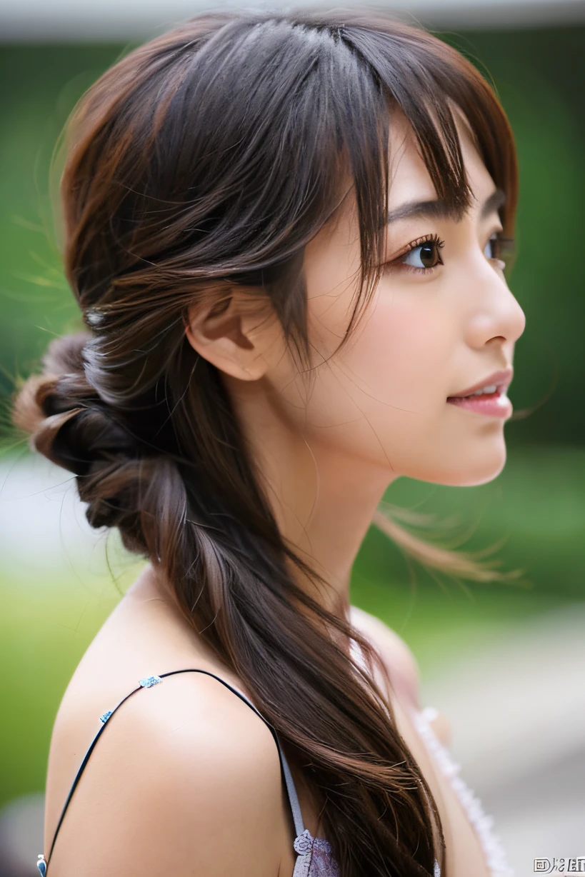 Beautuful Women、cameraman、Rear view、The upper part of the body