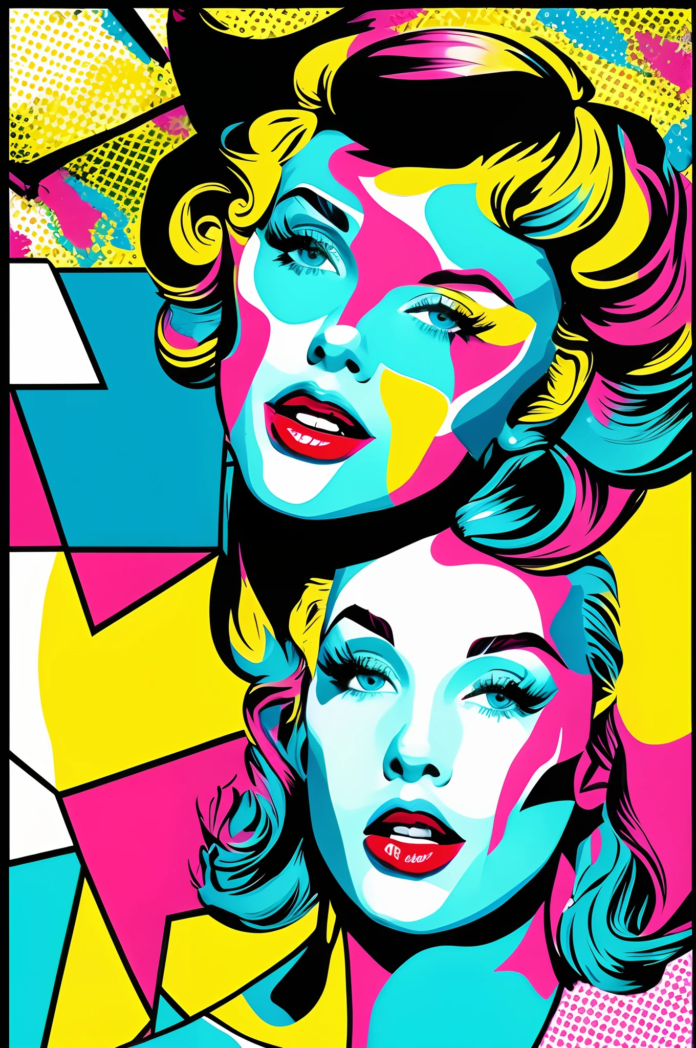 Pop art, easy designs