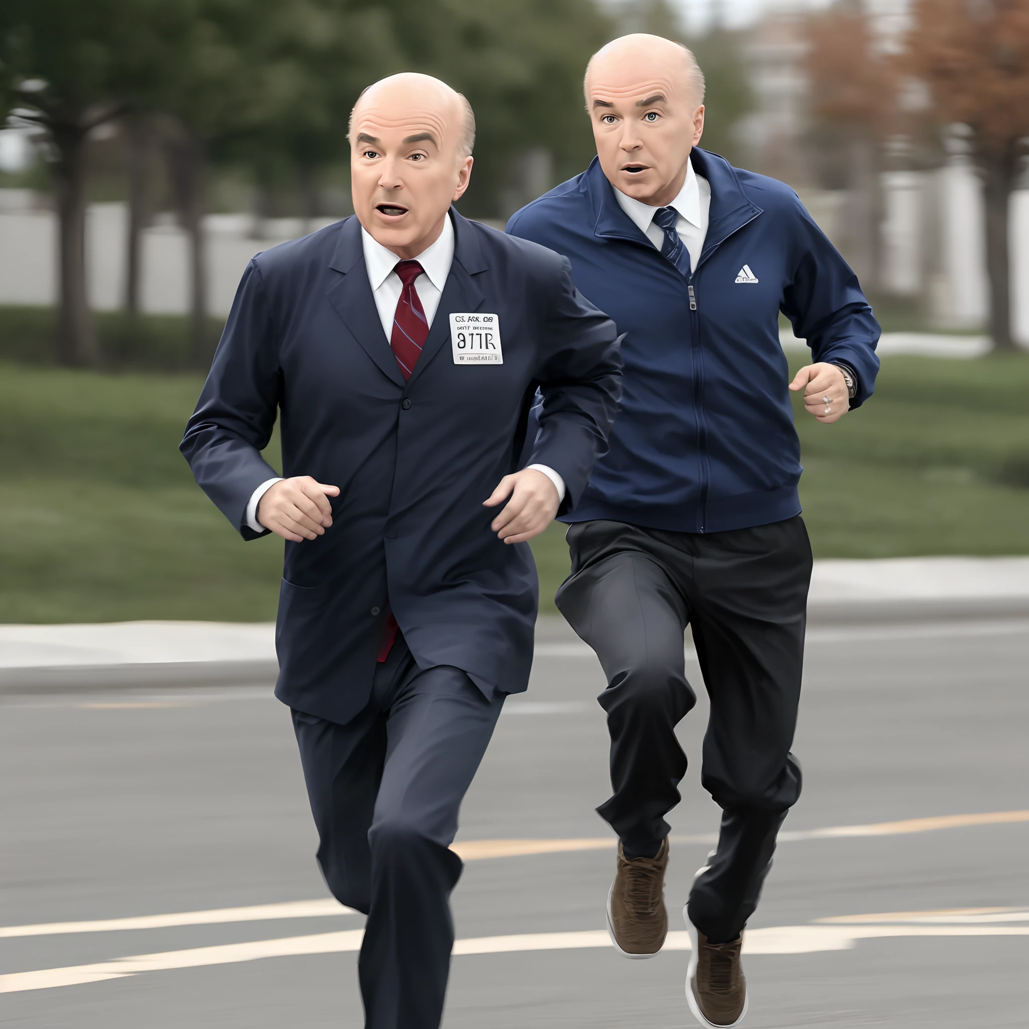 Dr.Phil running at you at full speed