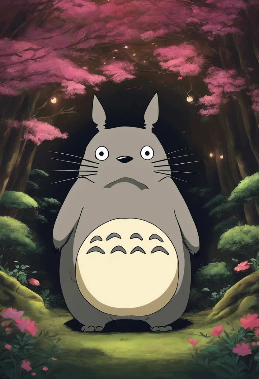 Mobile wallpaper size Japanese manga style Totoro cartoon