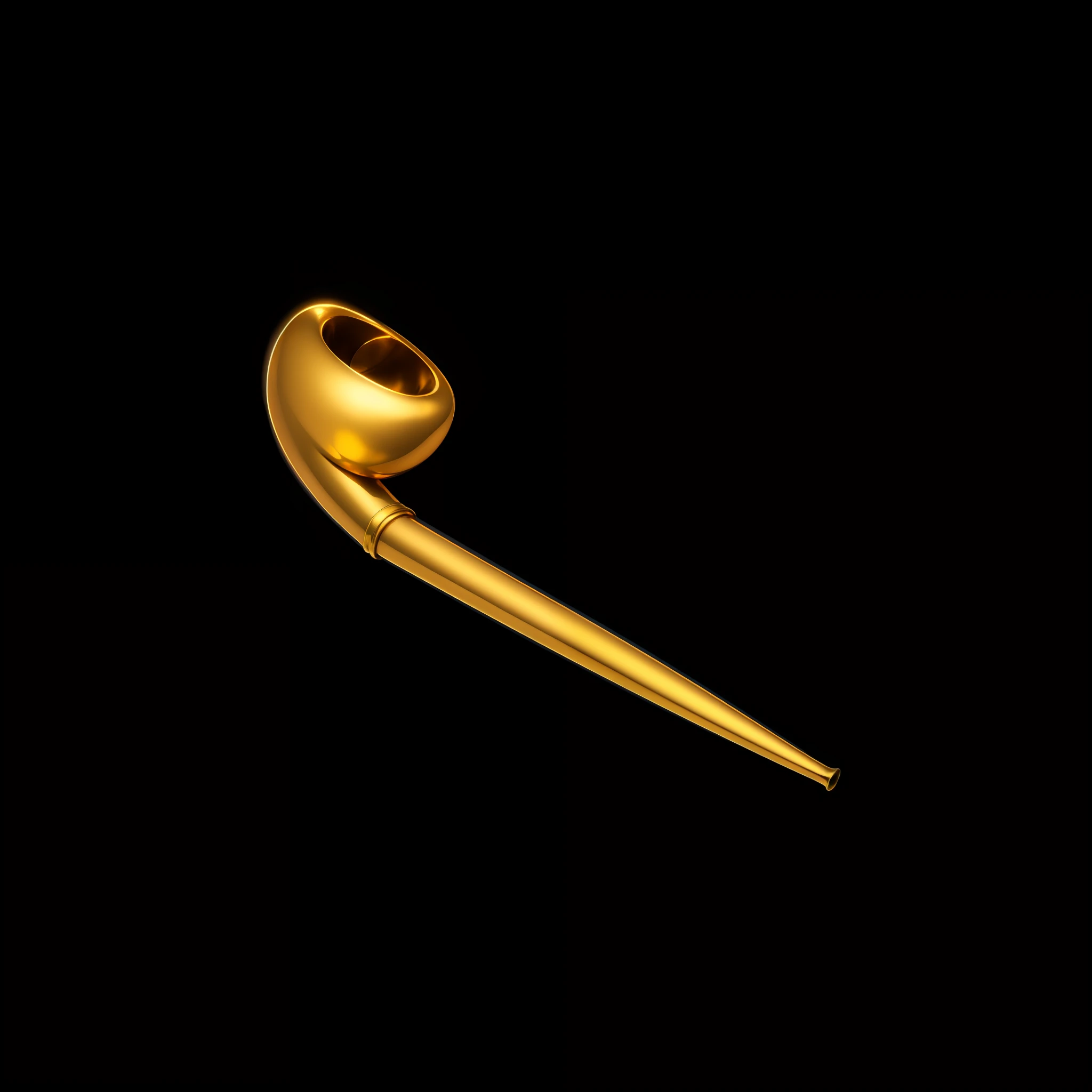 Golden pipe,golden colored,gold,Cartoony,The highest masterpiece,high high quality