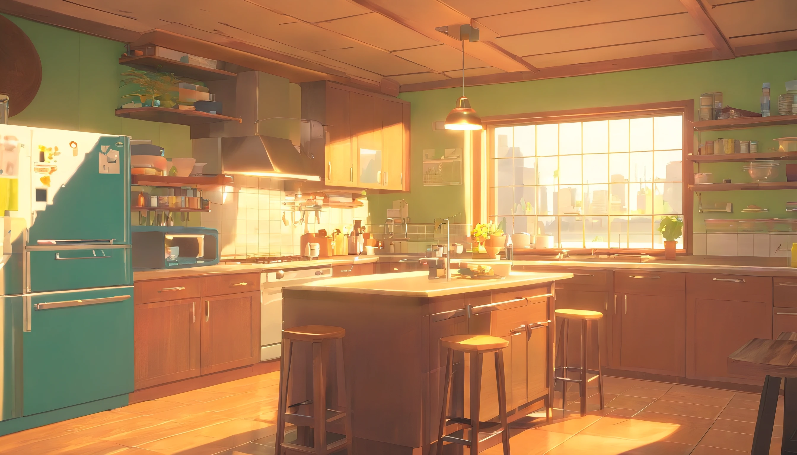 kitchens,There is a big tap, 4K, k hd, high high quality