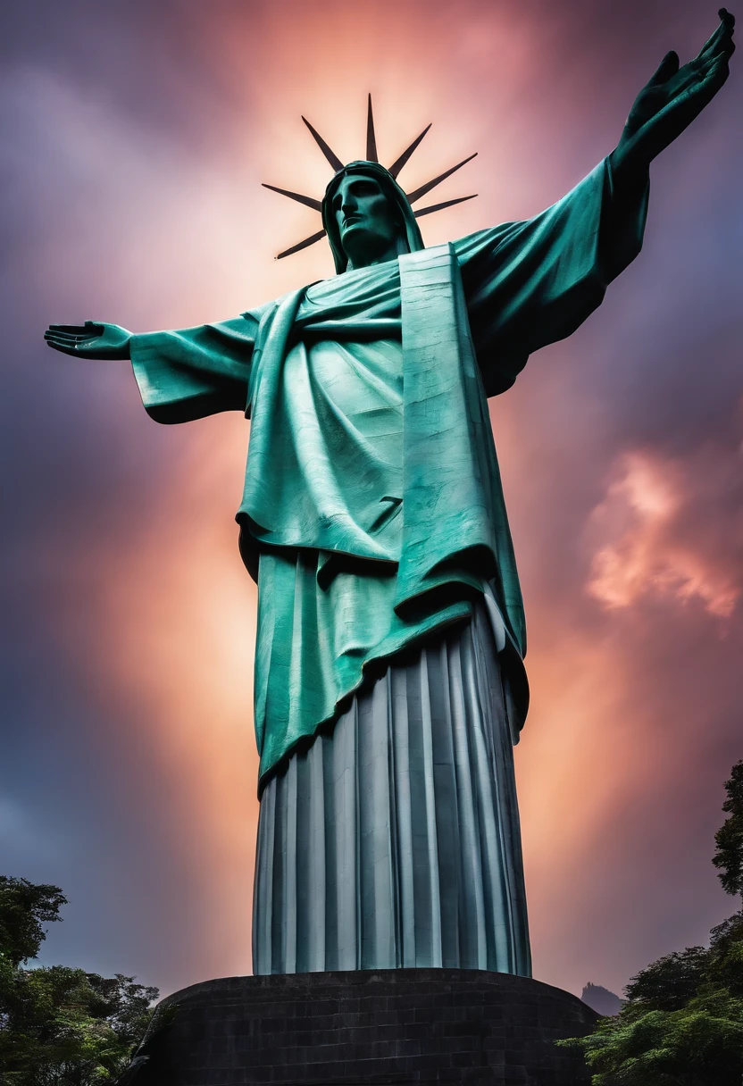 Christ the Redeemer destroyed