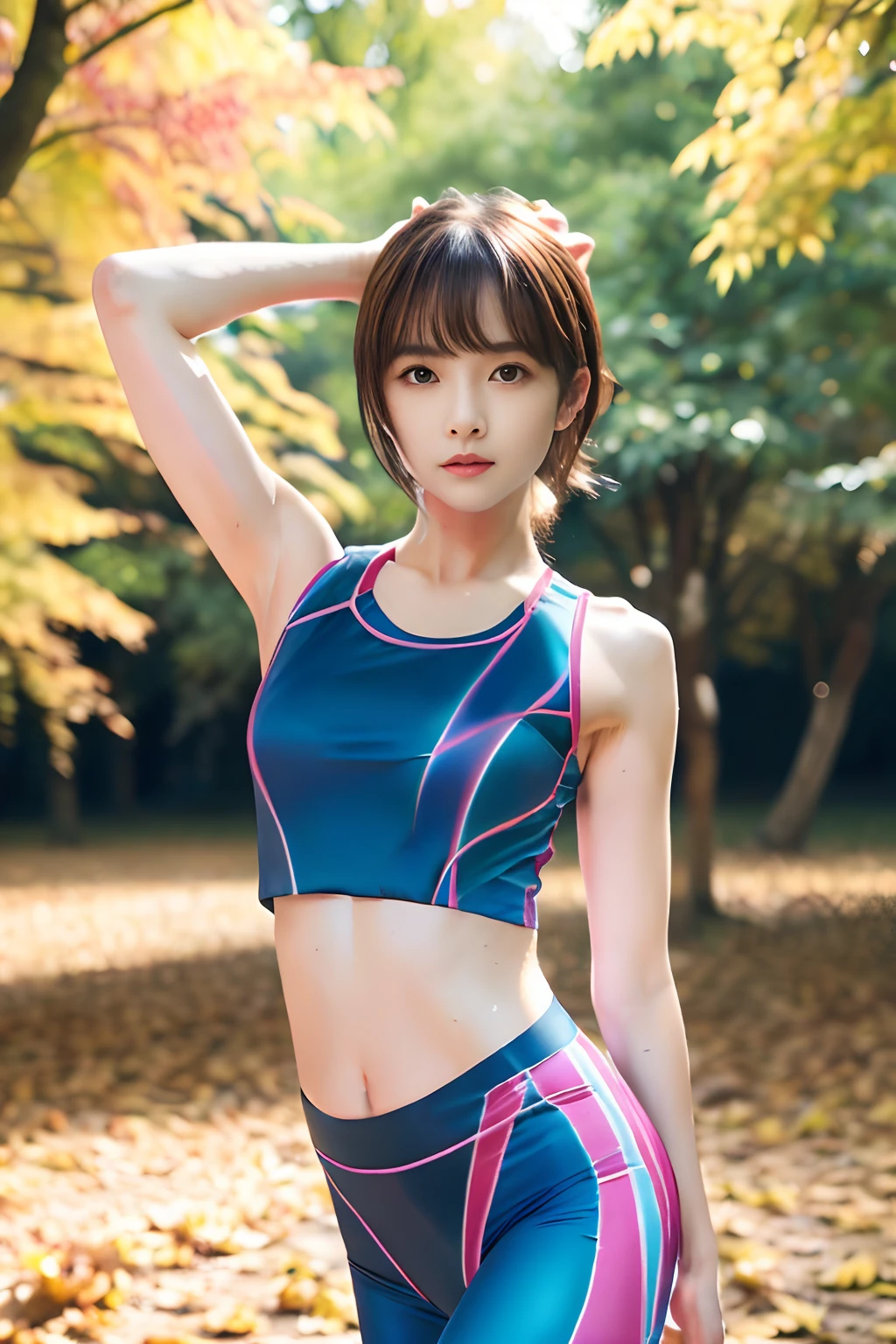  (girl, 22 years ago, same height :1.2) ,masterpiece，Mountain bike，cycling enthusiast，beautiful 、girl riding a bicycle、often play sports、bikini pants、not wearing underwear、blue sky and white clouds，8K,  japanese girl ,  (smile:0.7), smile,  very short hair , camel toe, (high color saturation:1.0),  (highly detailed skin), (highest quality:1.0), (ultra high resolution:1.0) ,(realistic:1.0), (Super detailed:1.0), (8K, Raw photo:1.1)、inverted nipples, sexy, software, full body shot、