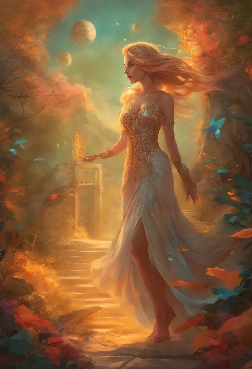 "Desenhe uma cena com uma mulher com um corpo bem definido em um quarto de motel com pouca luz, The focus is on her face, com o fundo desfocado. She is wearing a dress that reveals the design of her semi-body. A cena tem uma atmosfera sombria e misteriosa, Like it's the cover of a music album."