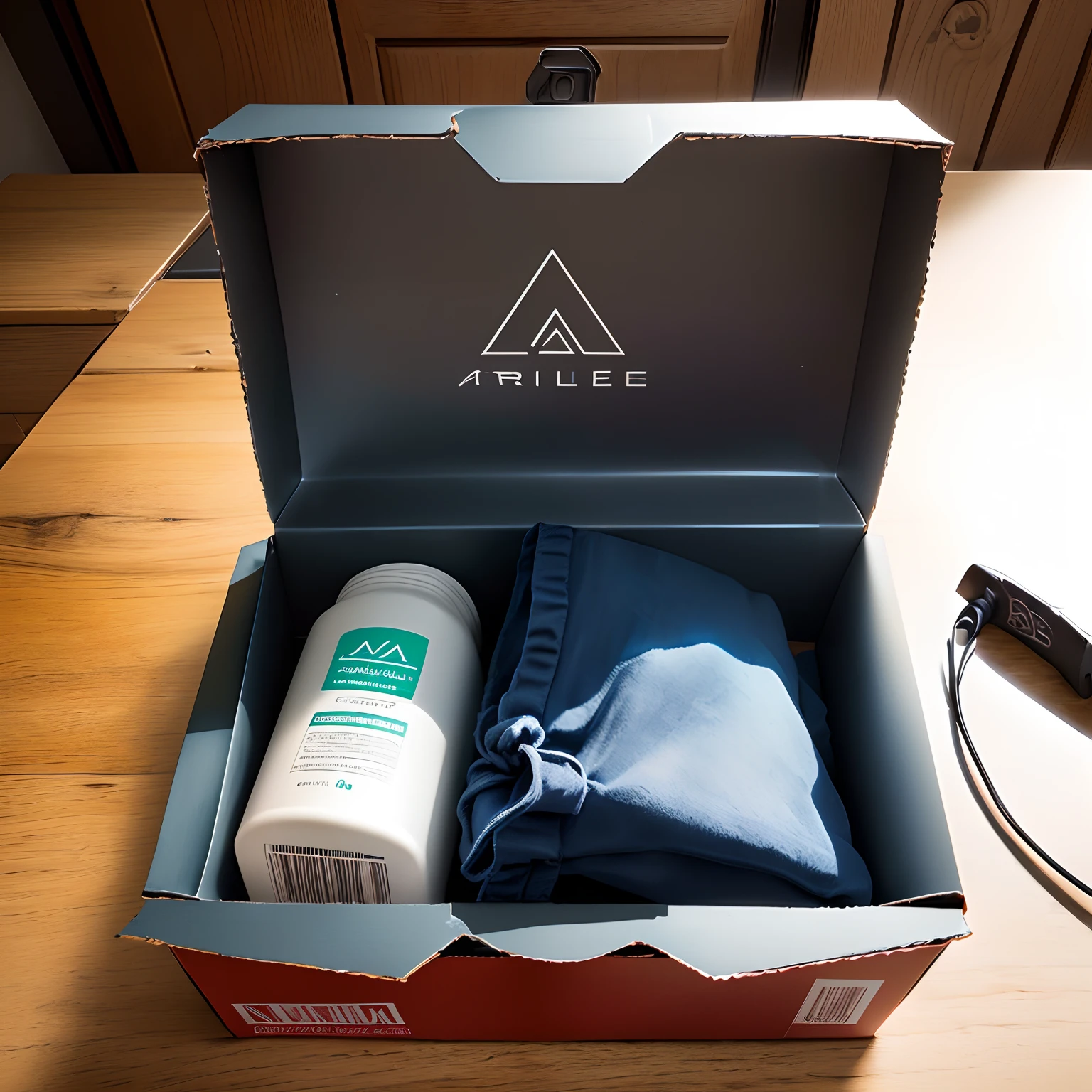 Triangle iron box packaging design