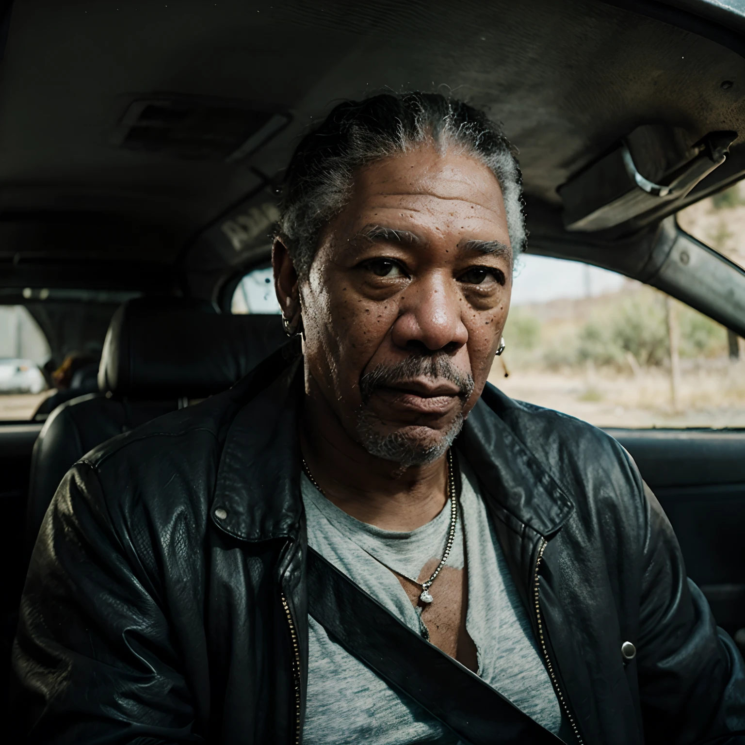 Morgan freeman, mad max style