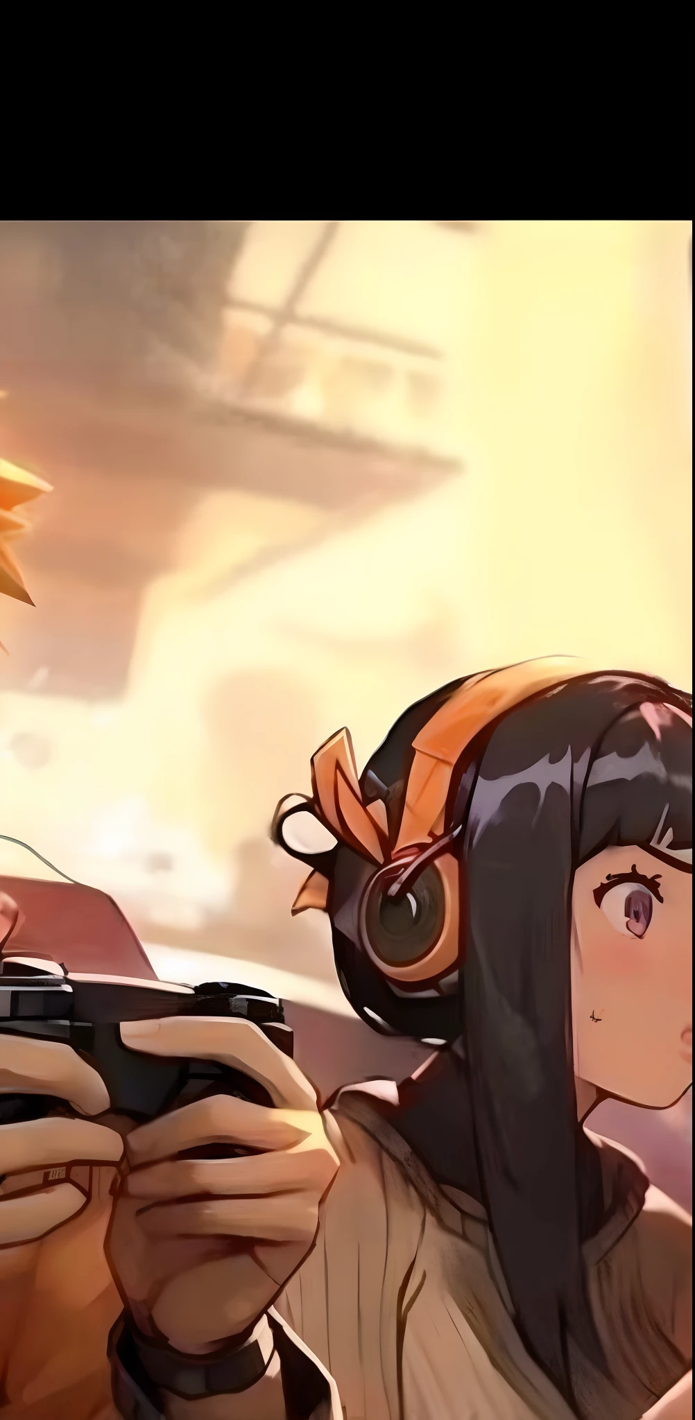 anime characters sitting on a train with a video game controller, girls frontline style, artwork in the style of guweiz, kawacy, anime vibes, fine details. girls frontline, from girls frontline, artgerm and atey ghailan, girls frontline, ayaka genshin impact, waifu, video game style, playing games, guweiz, girls frontline cg hinata hyuga, high quality eyes, purple eyes, high quality face, 4k