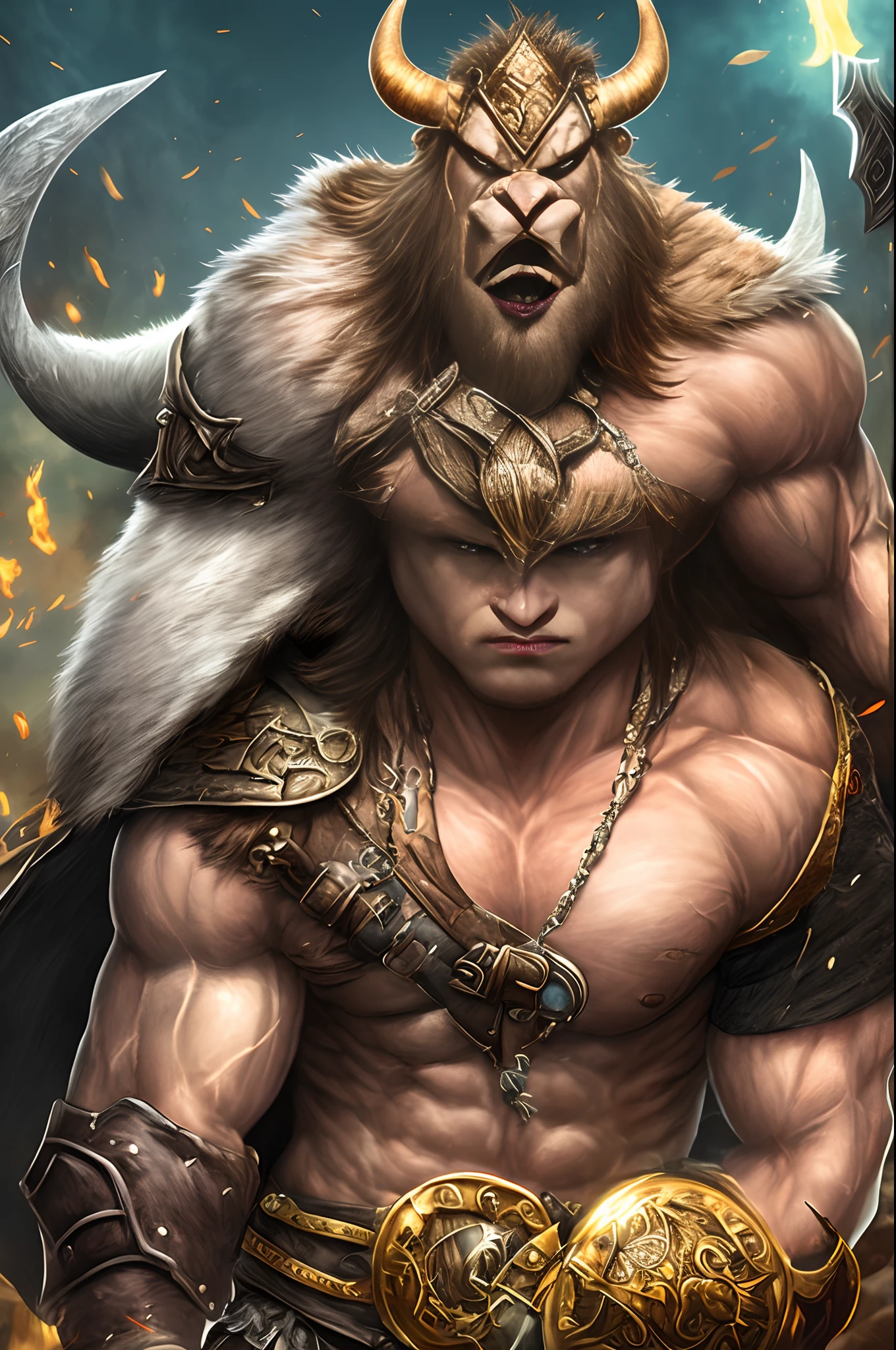 Minotaur viking
