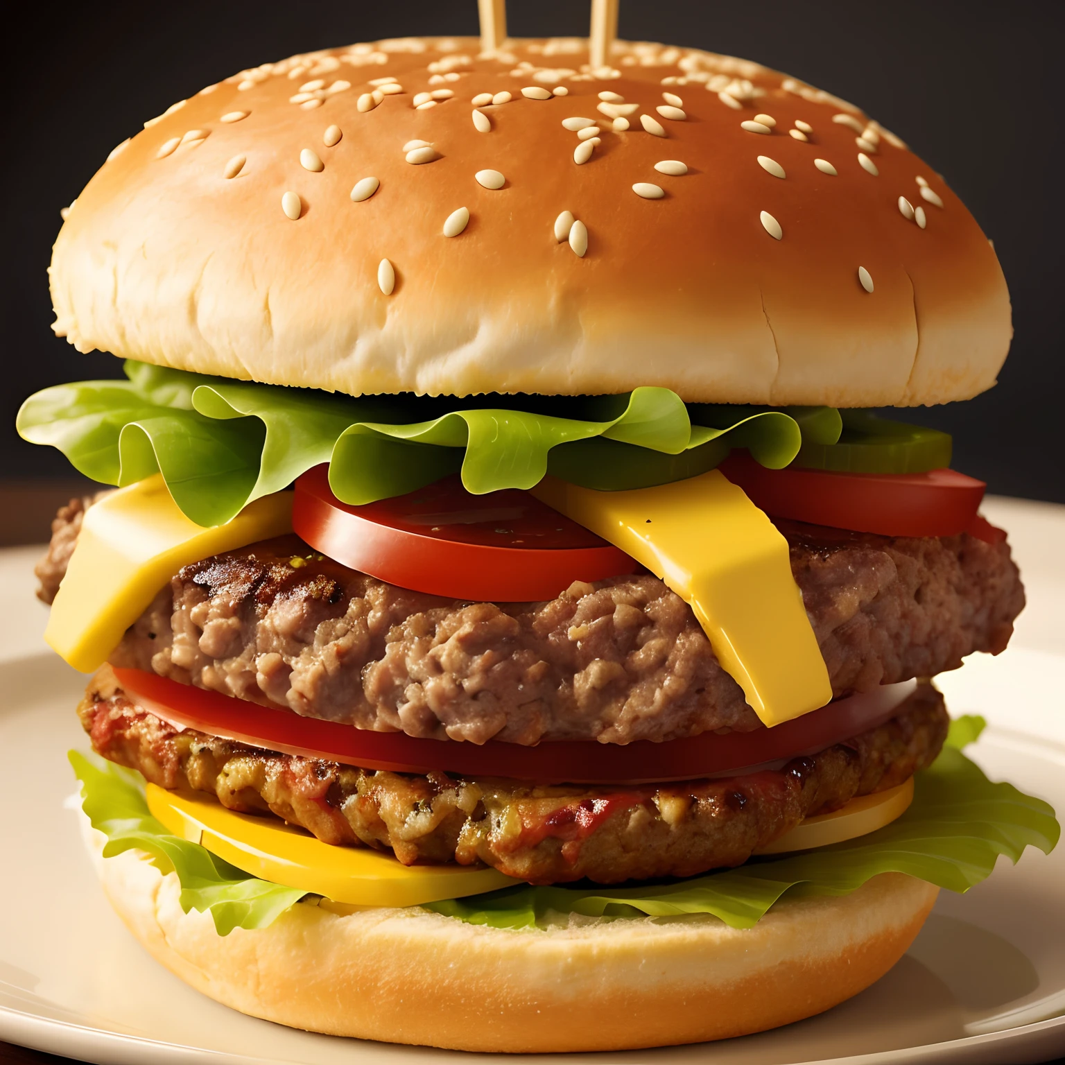 (a juicy, mouthwatering hamburger), (SpongeBob crabby patty), (exquisite, detailed, high-resolution, 8k), (realistic, delicious)
