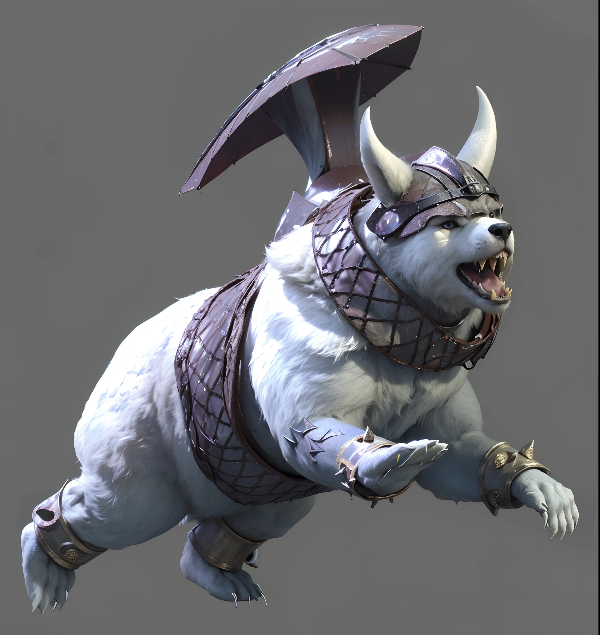 bear，white bear，adolable，shaggy，fur，whair，White hair，There is a very large white animal，There are horns and helmets，white bear，youkai，creature concept art，Fantasy creature concept art，Eldridge color scheme，adorable glowing creature，adolable，extremely detaile，Complicated details，动态照明，Natural soft light，darkly，Very detailed，complexdetails，动态照明，realisticlying，cinematic photogtaphy，Natural lighting，The is very detailed，动态照明，Natural soft light，best qualtiy，超高分辨率，8K，3Drenderingof，Realistic creature concept，Fantasy creature concept art，renamon，Logo design，Cartoony，movie light effect，mesmerising，3D矢量艺术，Cute and quirky，Fantasyart，in the background bokeh，handpainted，digitial painting，softlighting，Isometric style，4K分辨率，photoreal render，Highly detailed and clean，Vector image，Photorealistic masterpiece，professional photoshooting