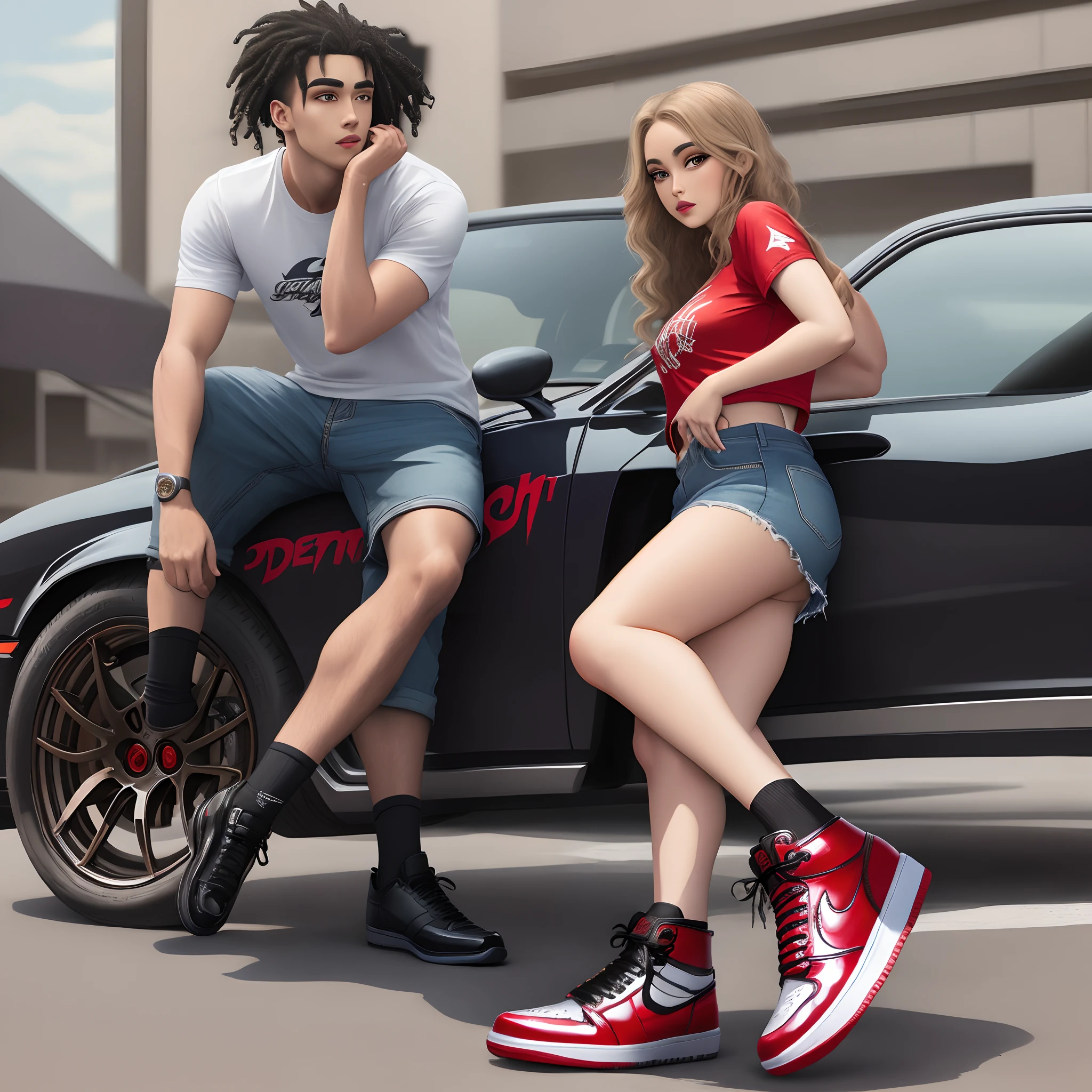 Dodge demon is inspired jordan 1s
