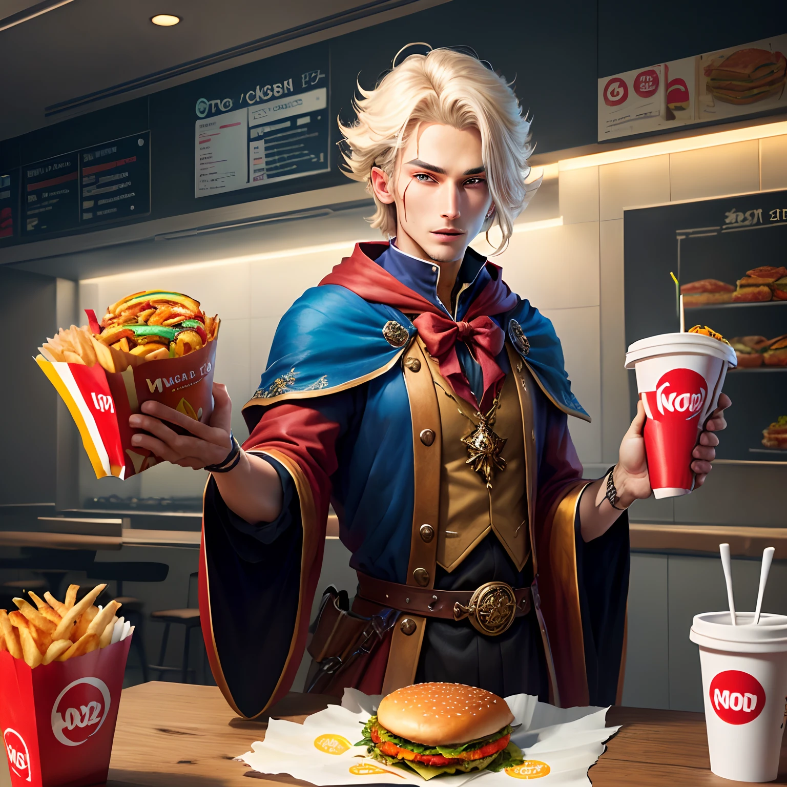 Wizard, Fast food