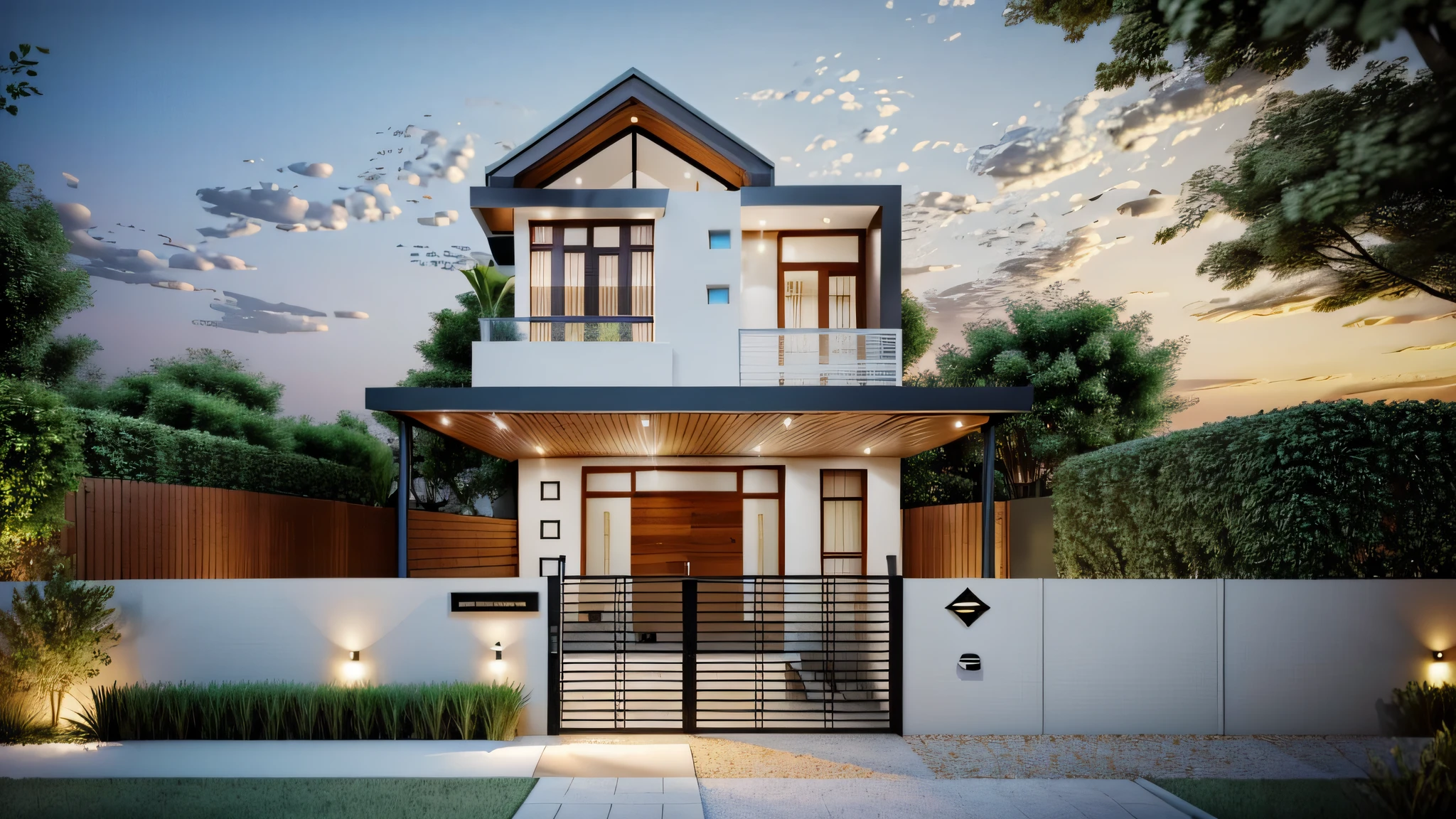 1 morden house,
