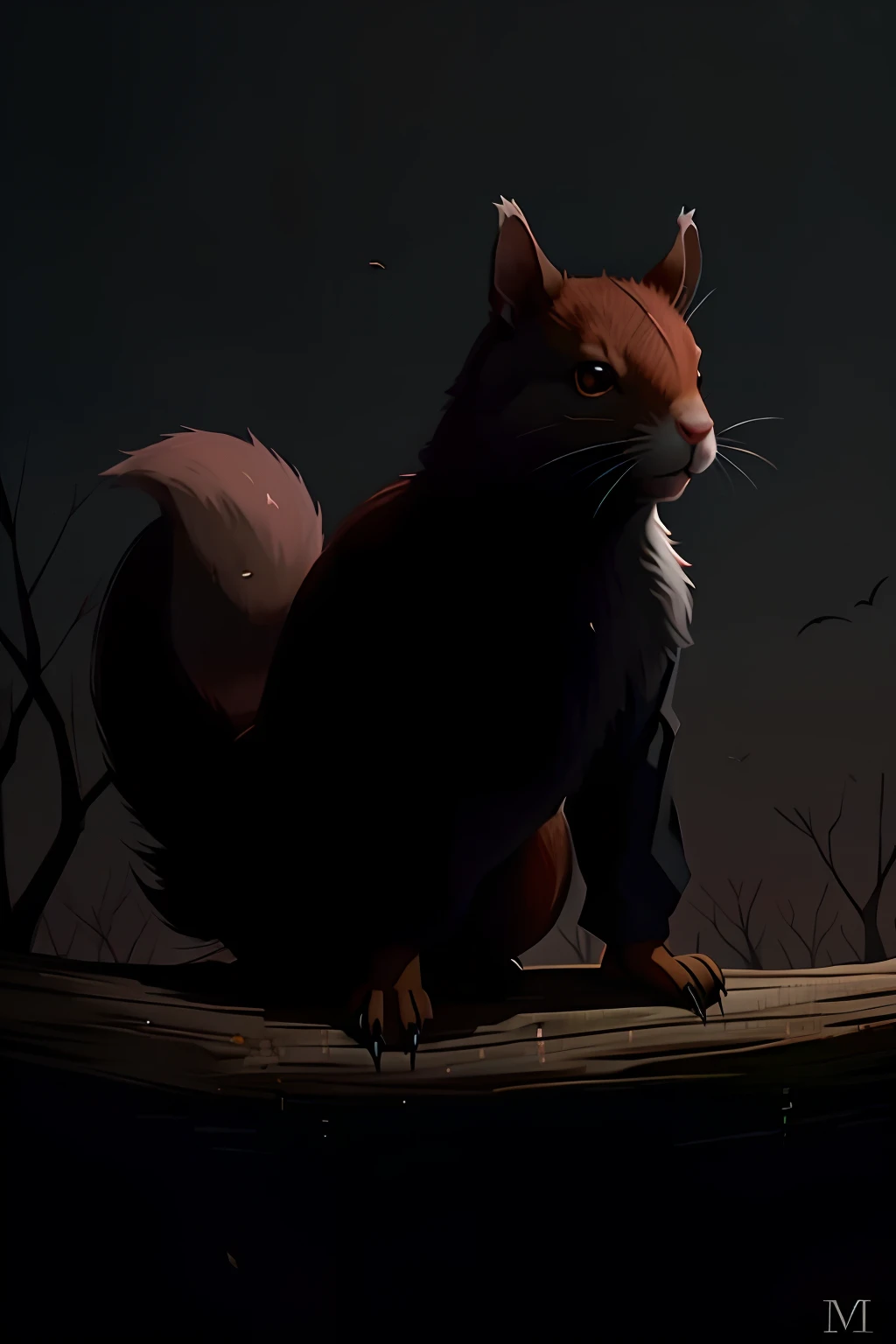 Demonic squirrel