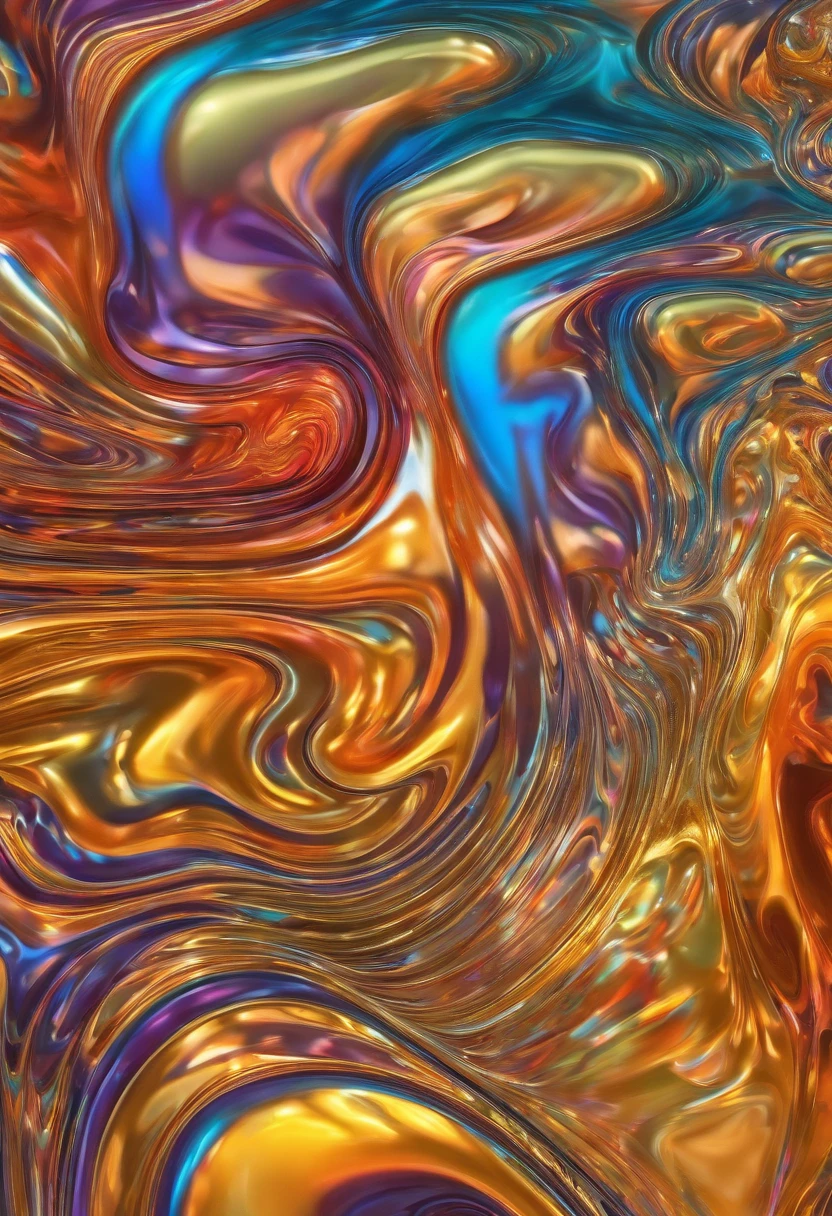 reflective surface, liquid metal material, shiny appearance, smooth texture, lustrous finish, silver and gold colors, realistic and detailed features, bright lighting, futuristic art style